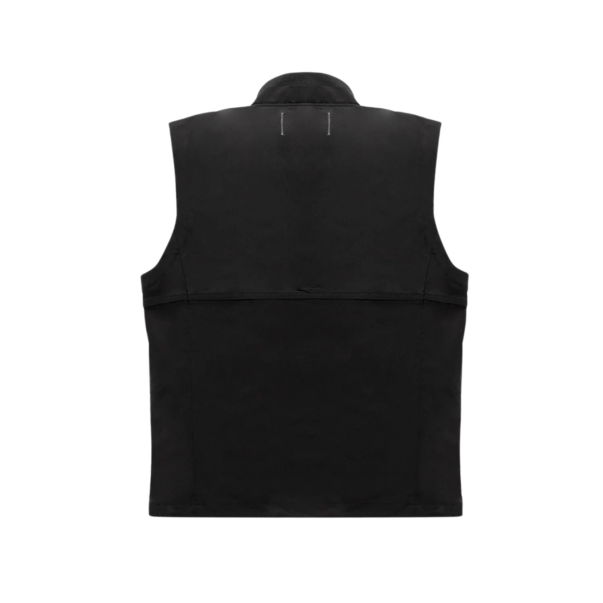 Gilet Uomo con collo alto, con zip ed iconico logo applicato sul petto