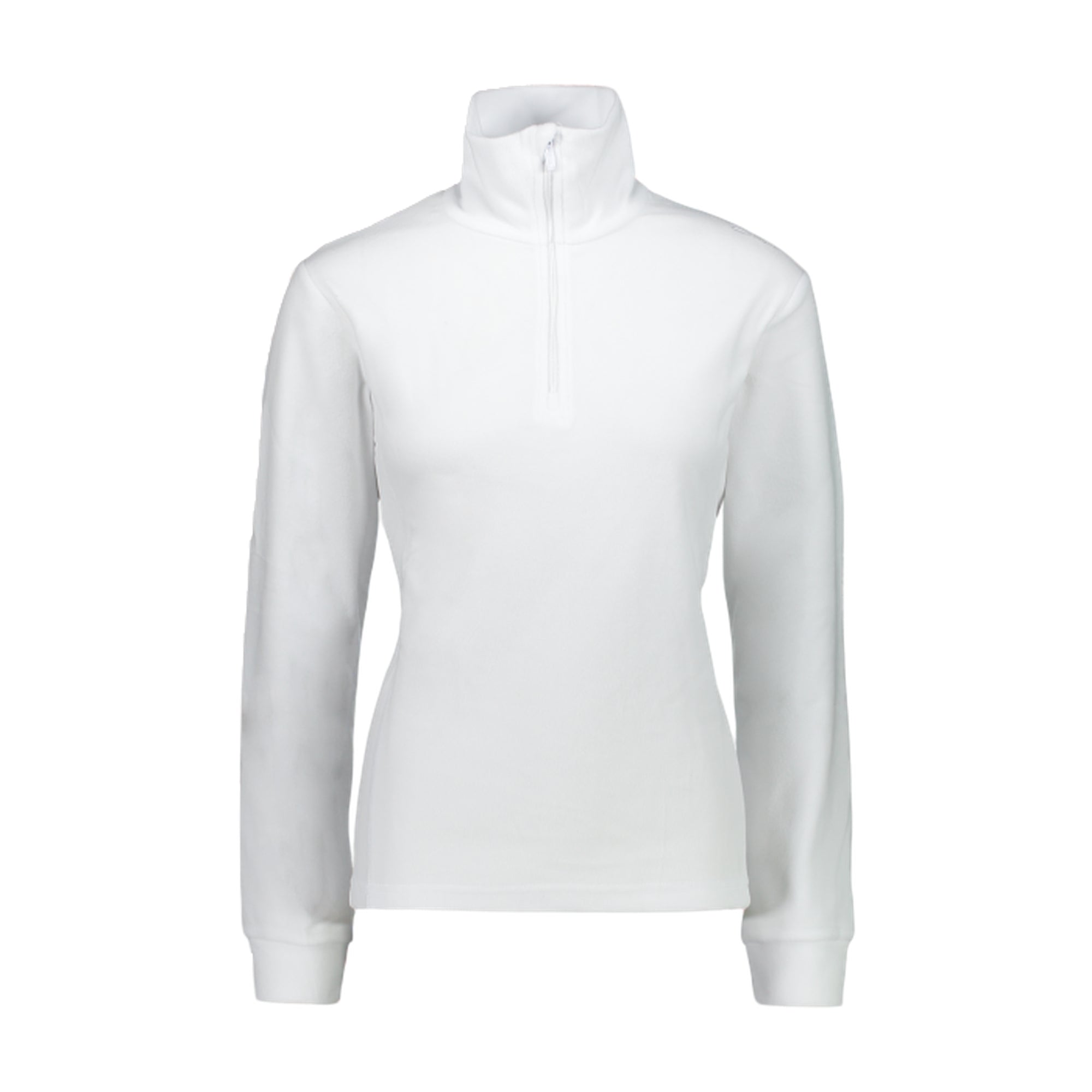 Pile Donna con mezza zip Arctic Fleece Bianco