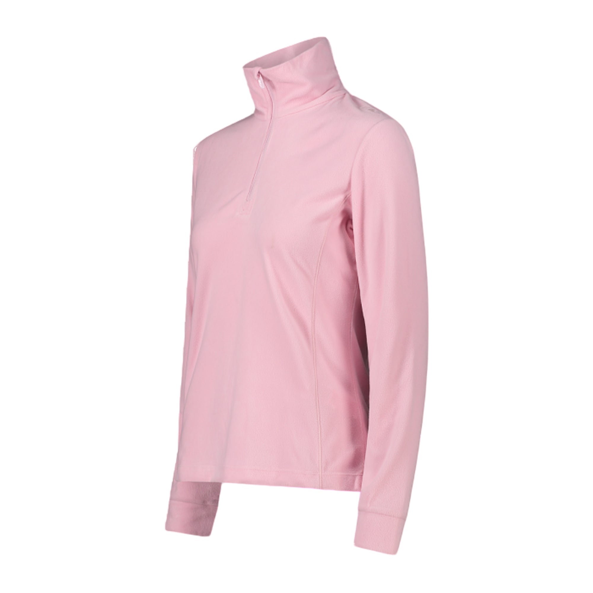 Pile Donna con mezza zip Arctic Fleece Rosa laterale