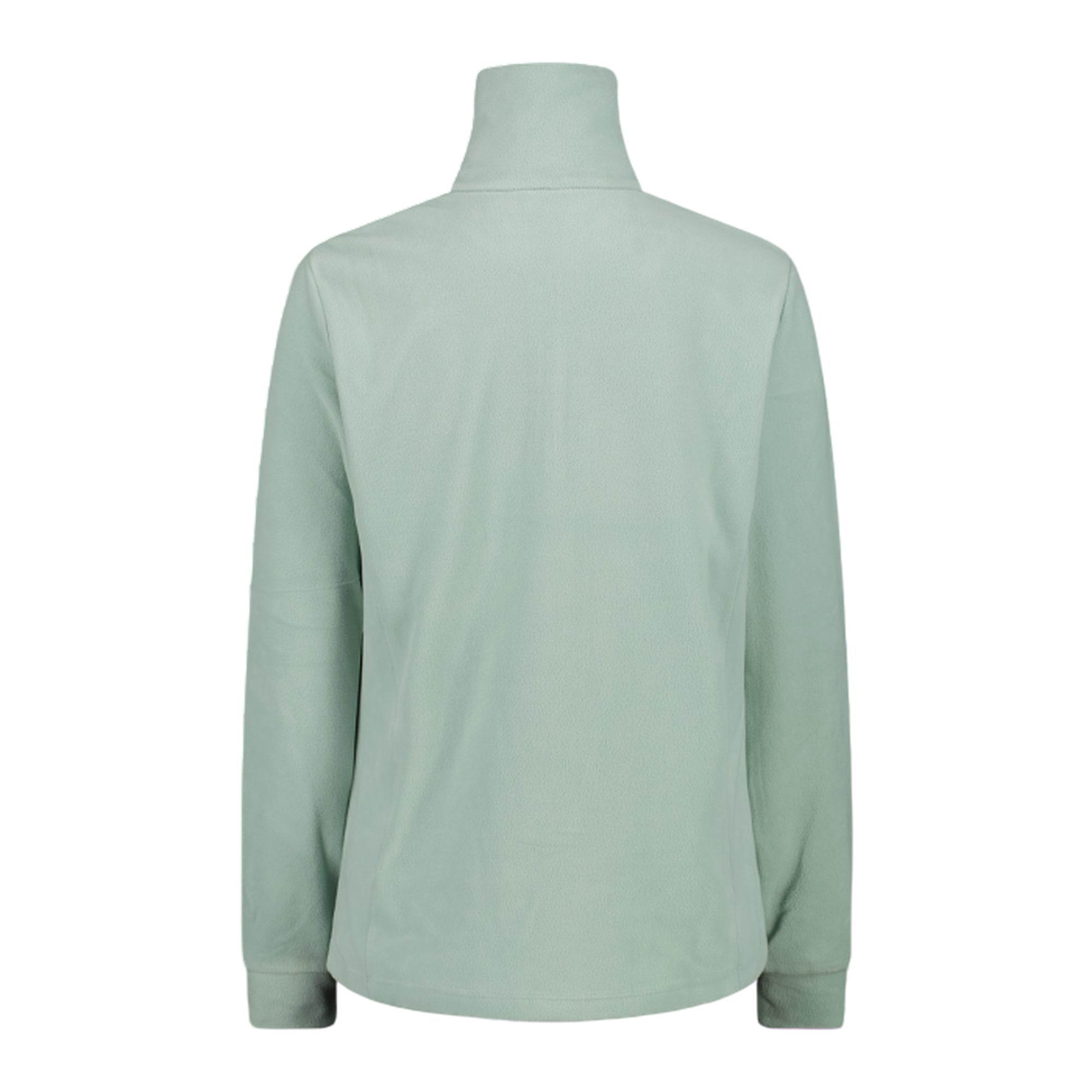 Pile Donna con mezza zip Arctic Fleece Verde chiaro retro