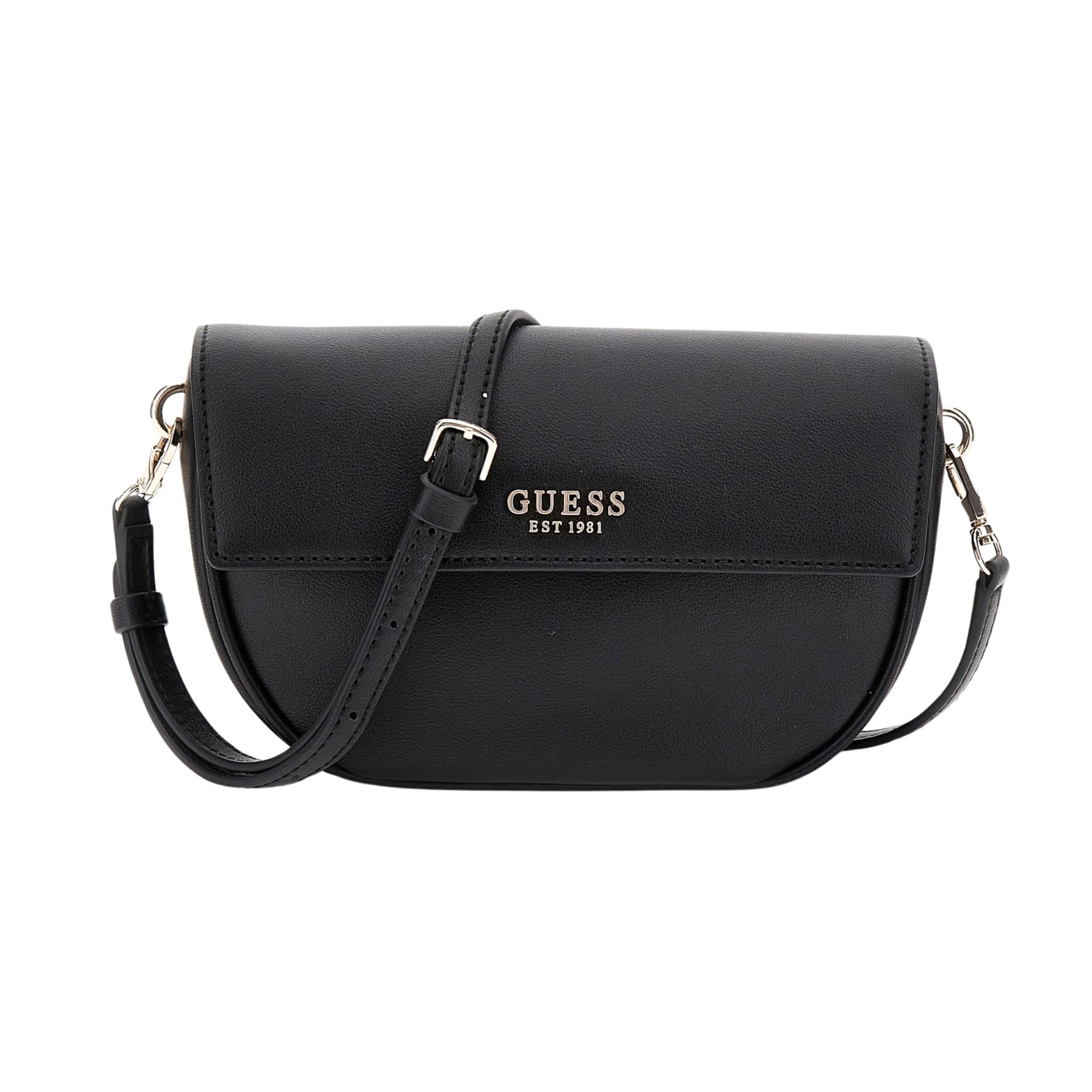 Guess Borsa a tracolla Donna Cerelia Flap Nera