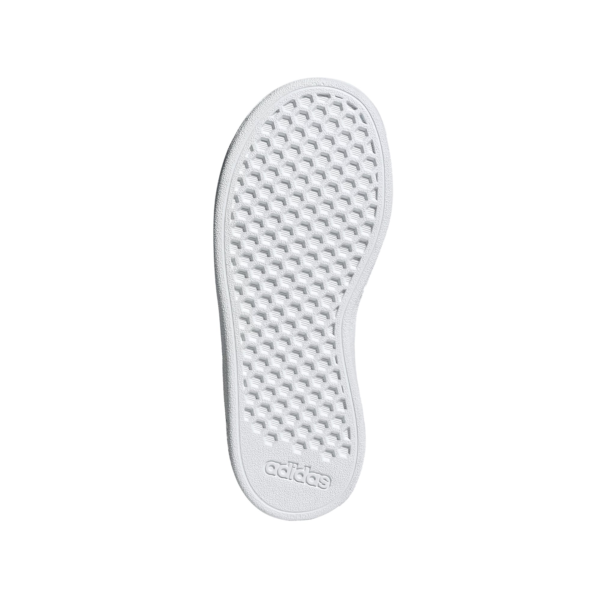 Sneakers Junior Grand Court Lifestyle Lace-Up Bianco suola