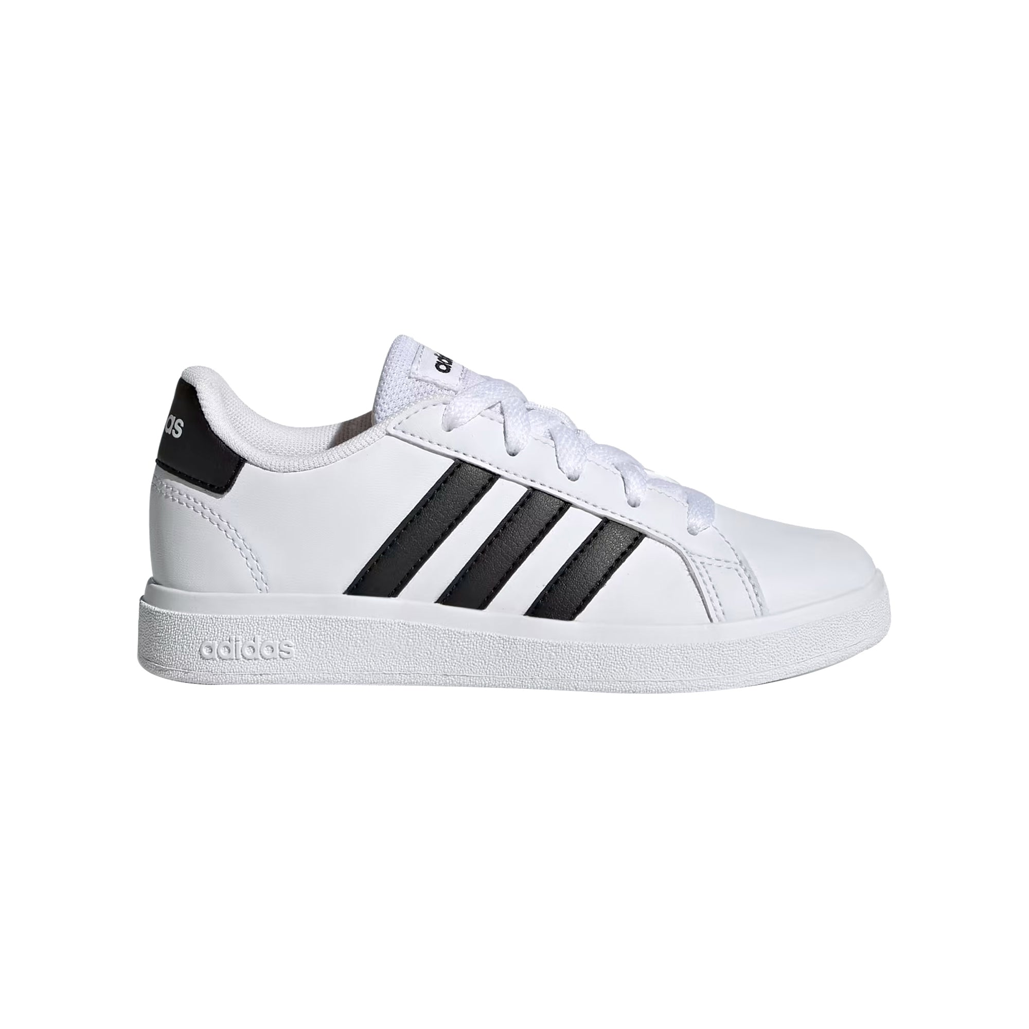 Sneakers Junior Grand Court Lifestyle Lace-Up Bianco