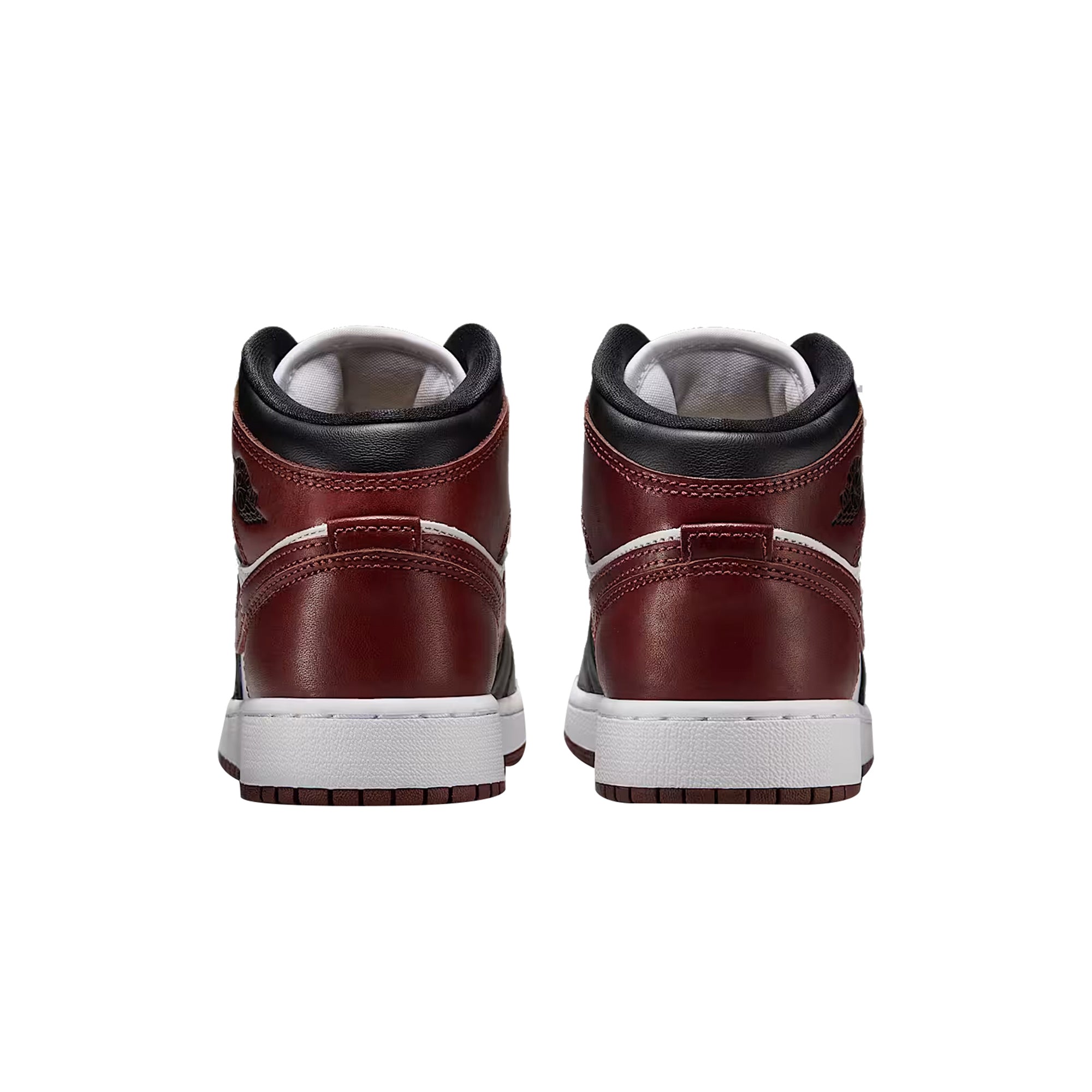 Sneakers Donna Air Jordan 1 Mid, con logo a contrasto laterale e punta traspirant