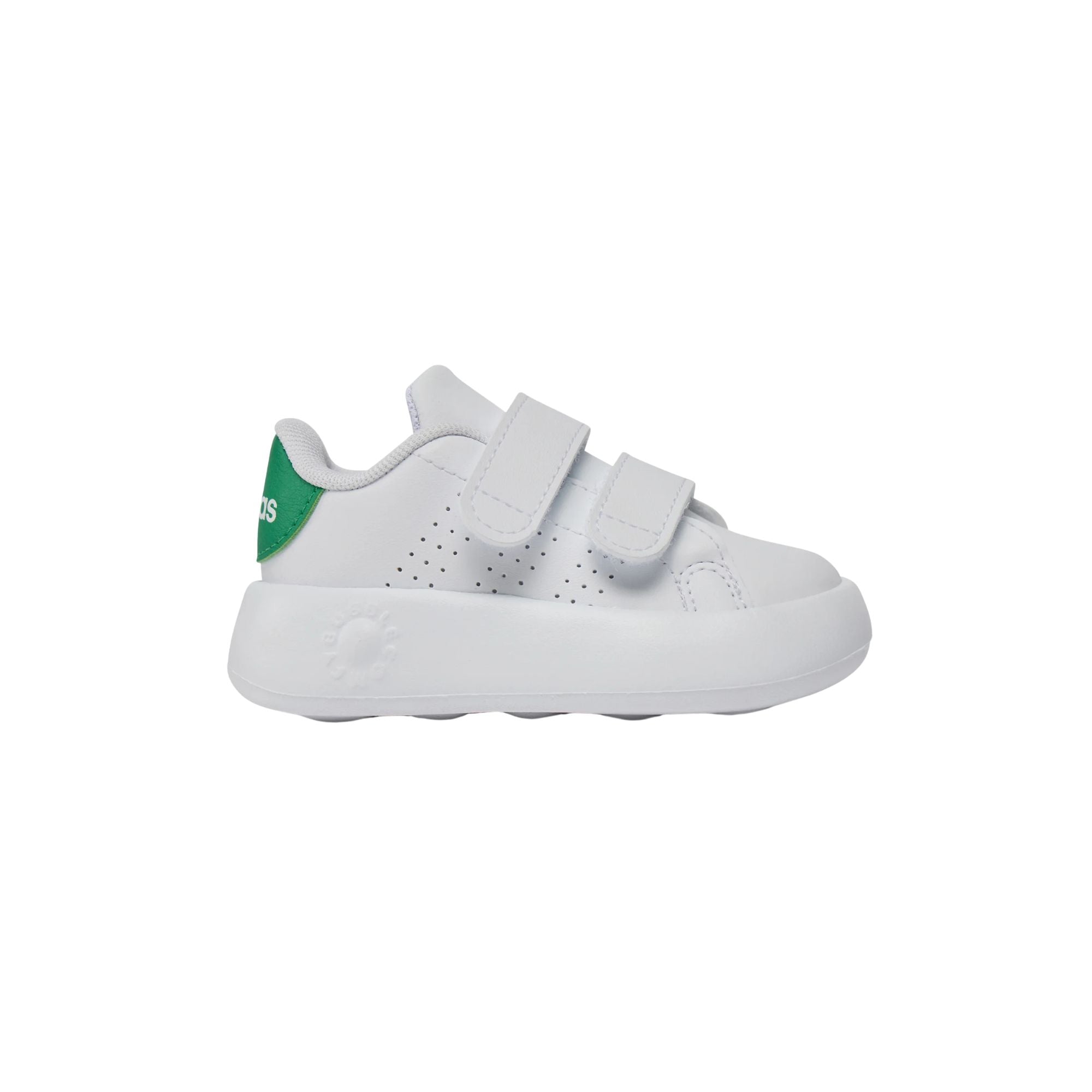 Sneakers Junior, modello Advantage CF, con inserto posteriore a contrasto