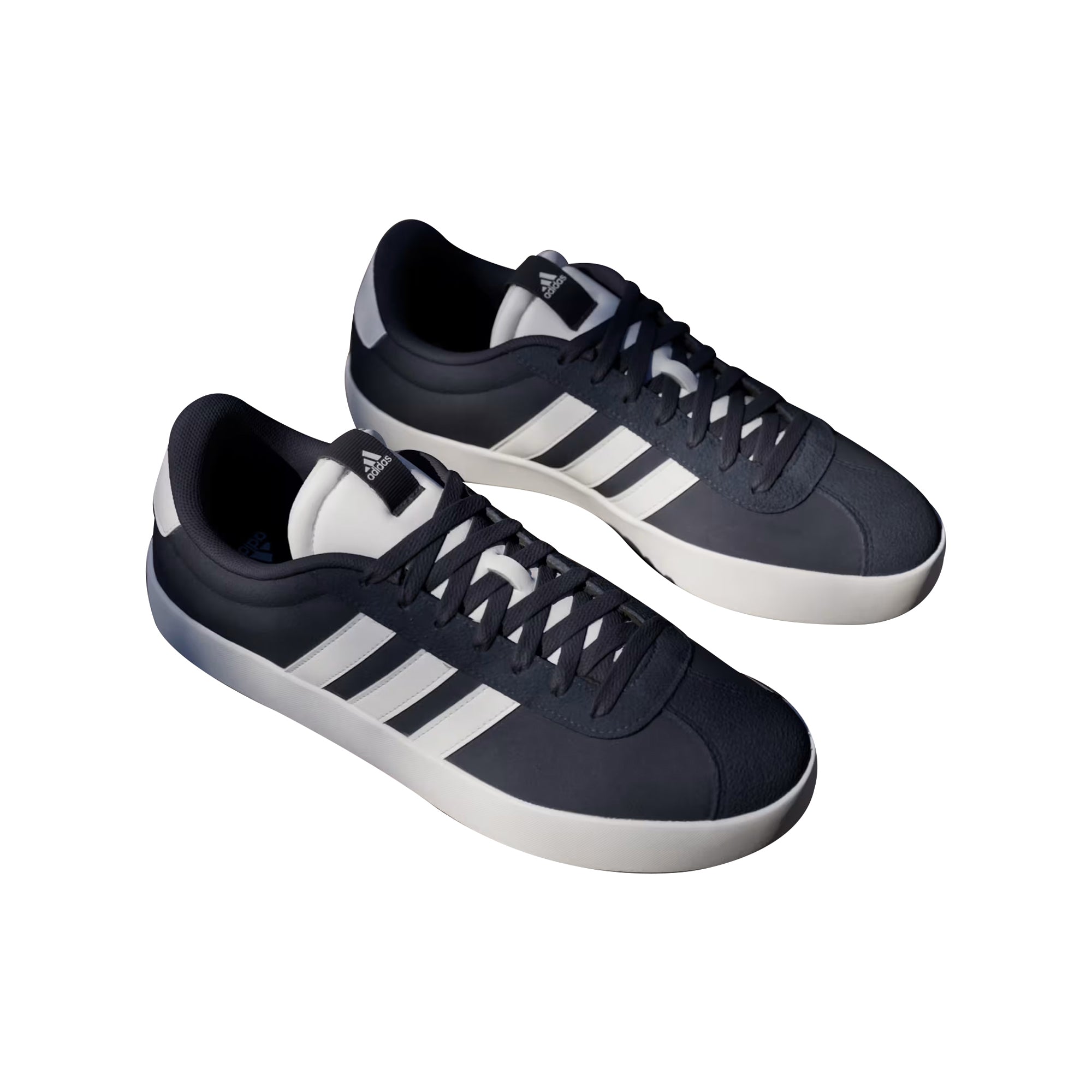 Sneakers Uomo VL Court 3.0 Blu/Bianco, in suede con strisce iconiche laterali lisce