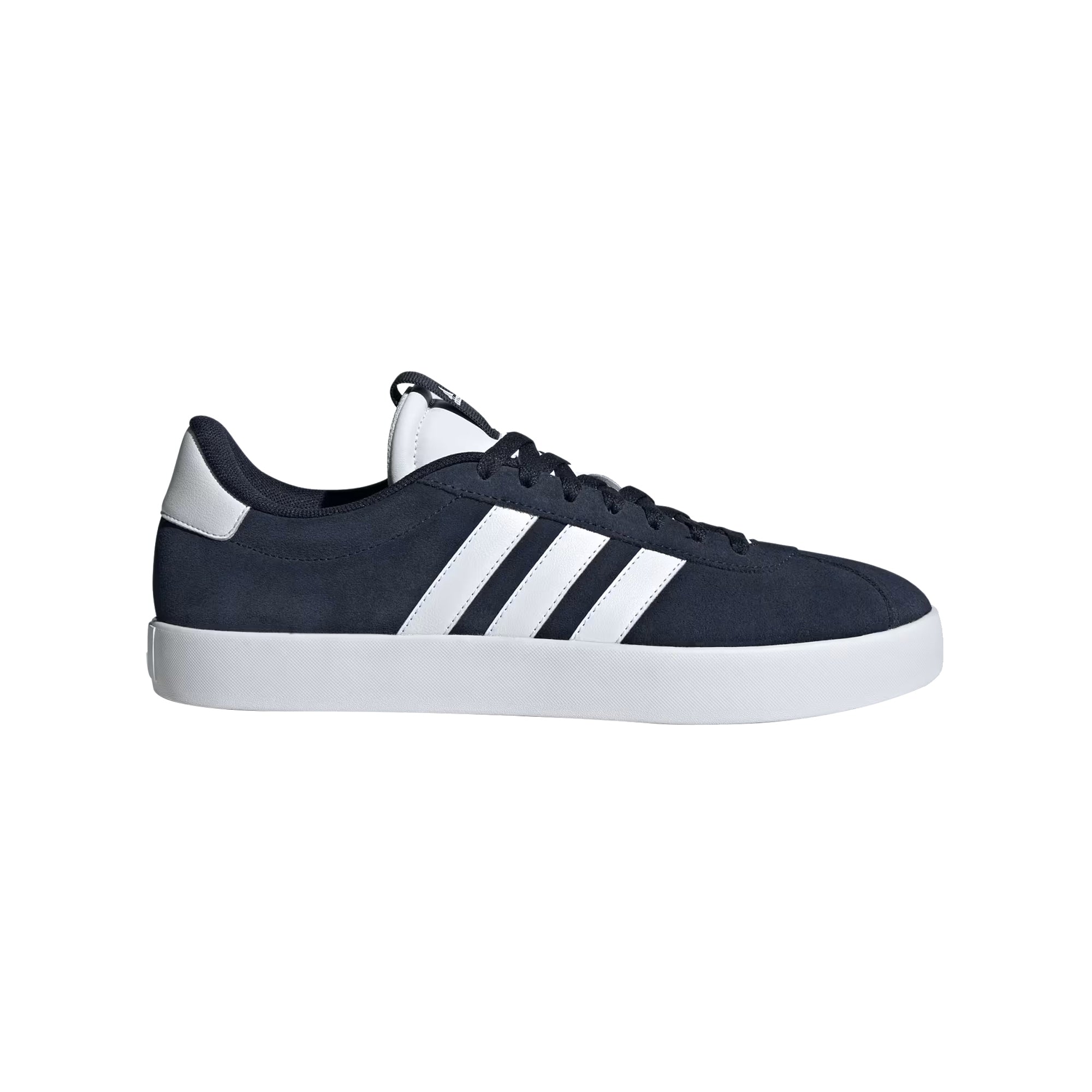 Sneakers Uomo VL Court 3.0 Blu/Bianco, in suede con strisce iconiche laterali lisce