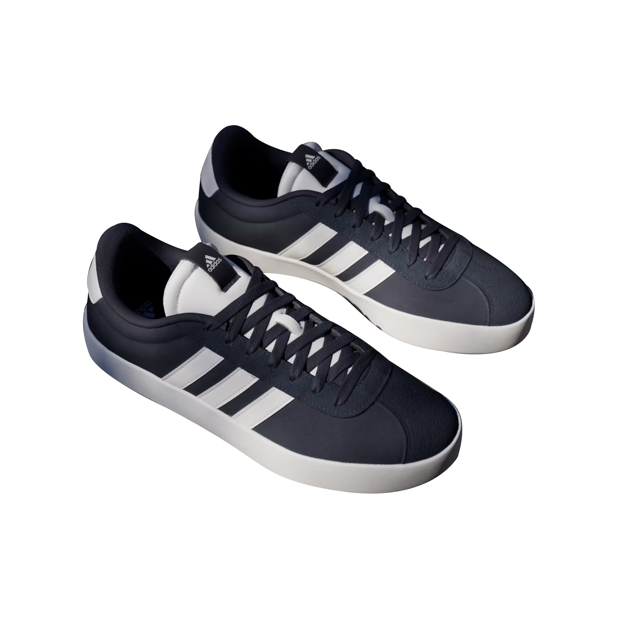 Sneakers Uomo VL Court 3.0 Blu/Bianco, con tomaia in pelle e strisce iconiche laterali