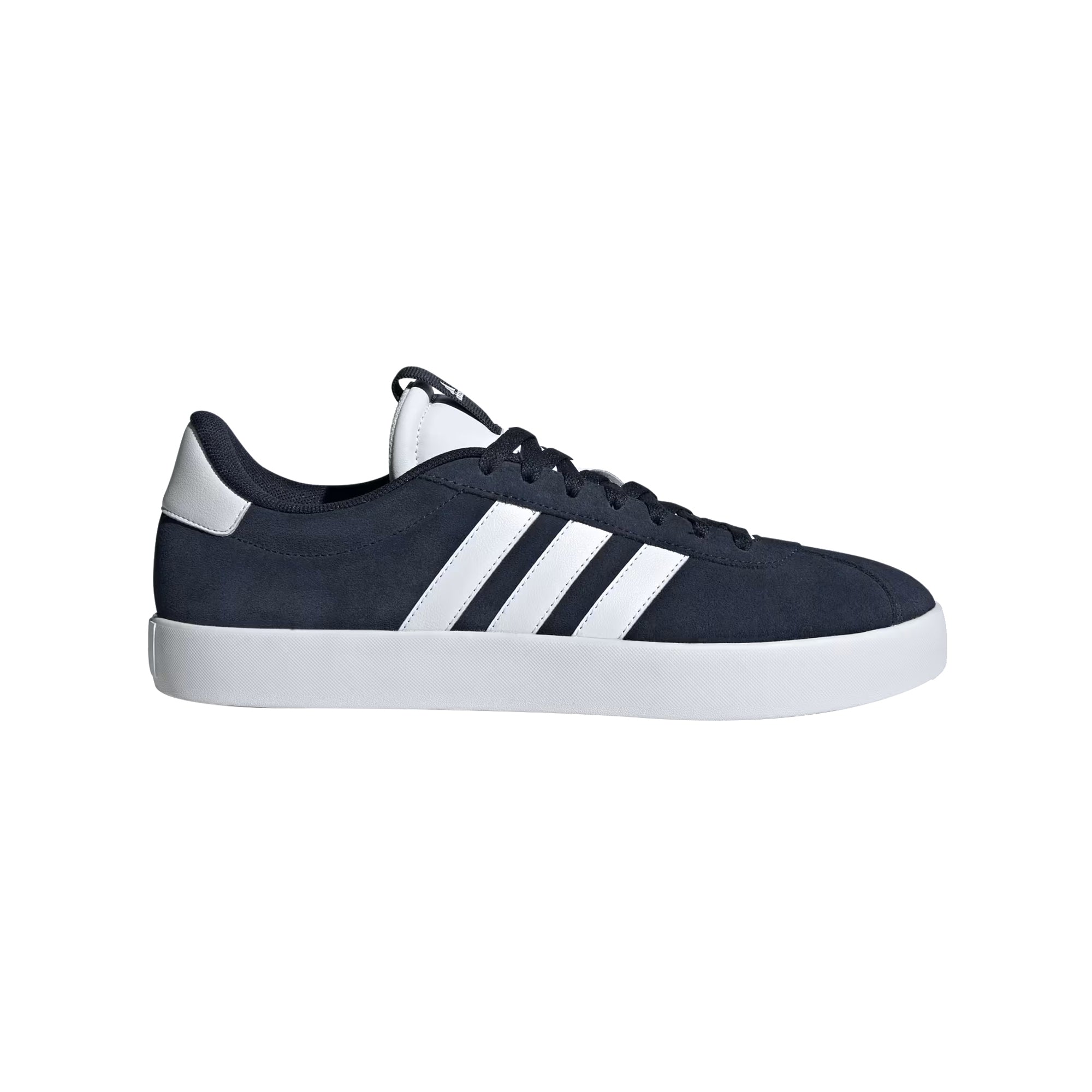 Sneakers Uomo VL Court 3.0 Blu/Bianco, con tomaia in pelle e strisce iconiche laterali