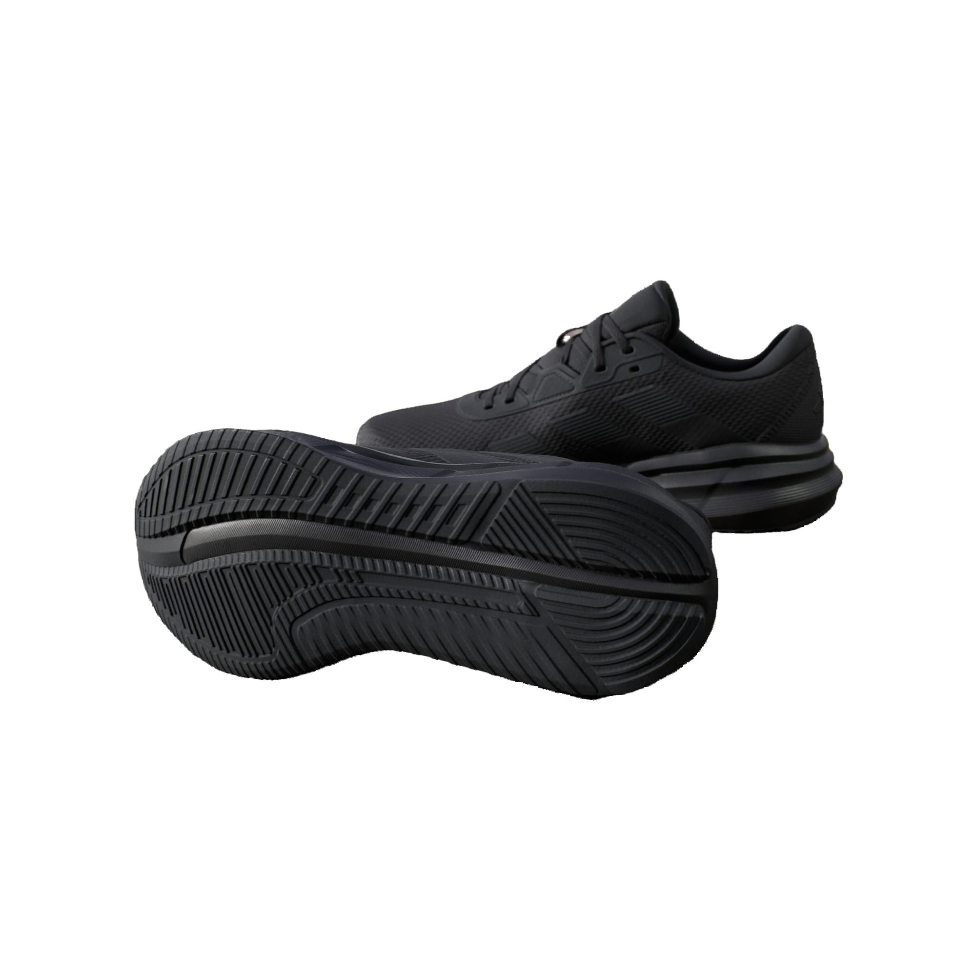 Scarpa Running Uomo tinta unita nera