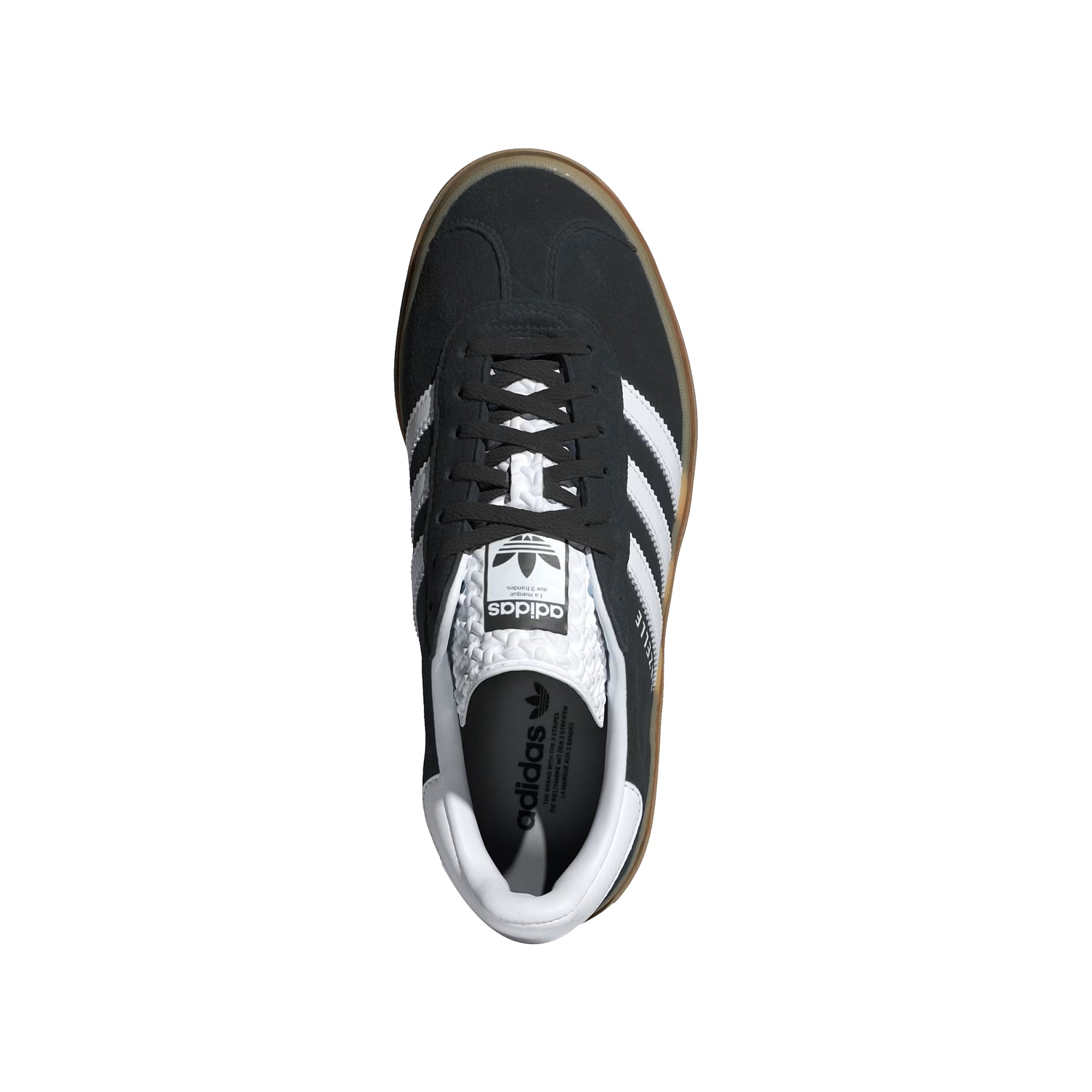 Sneakers Donna, Gazelle Bold, con suola platform e tomaia scamosciata
