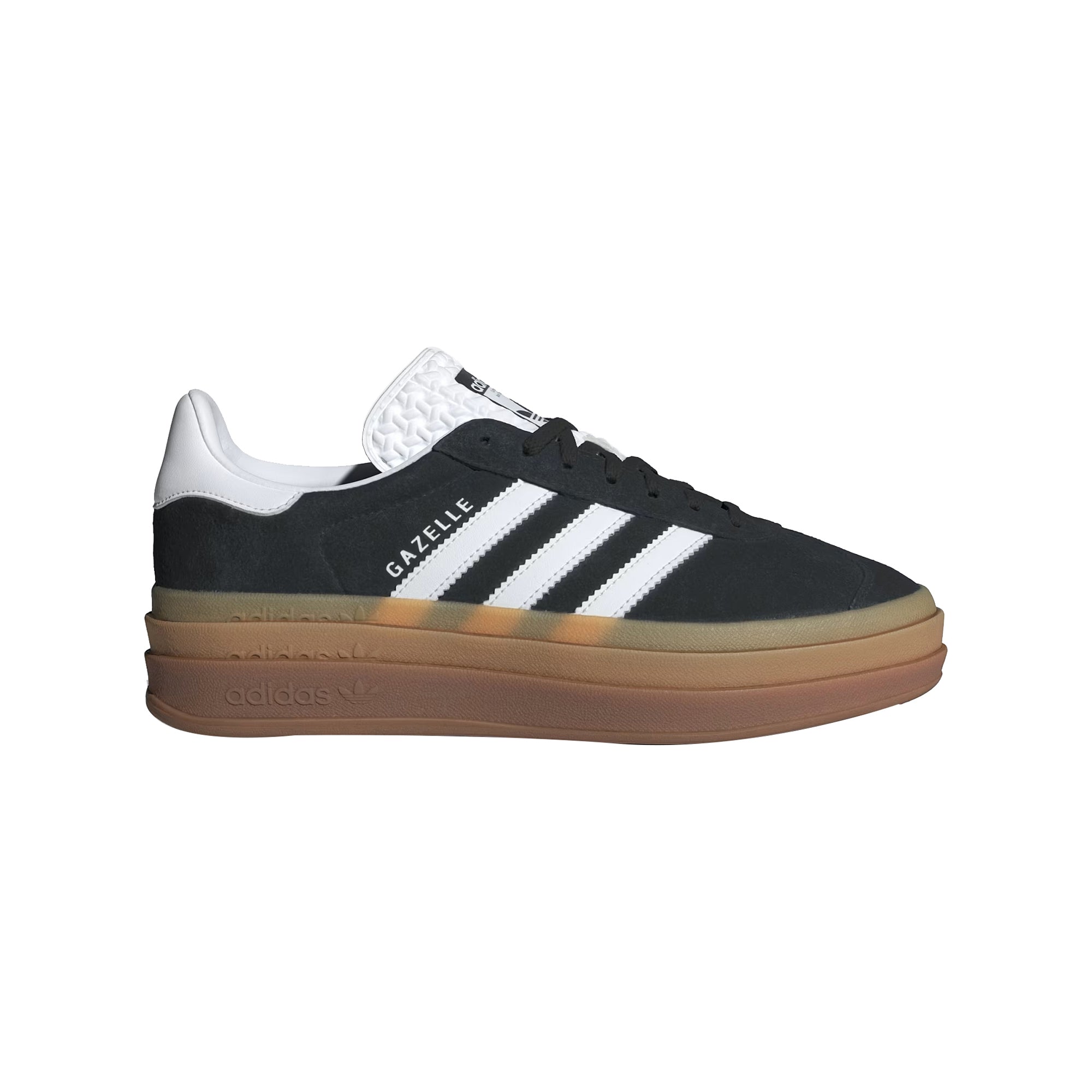 Sneakers Donna, Gazelle Bold, con suola platform e tomaia scamosciata