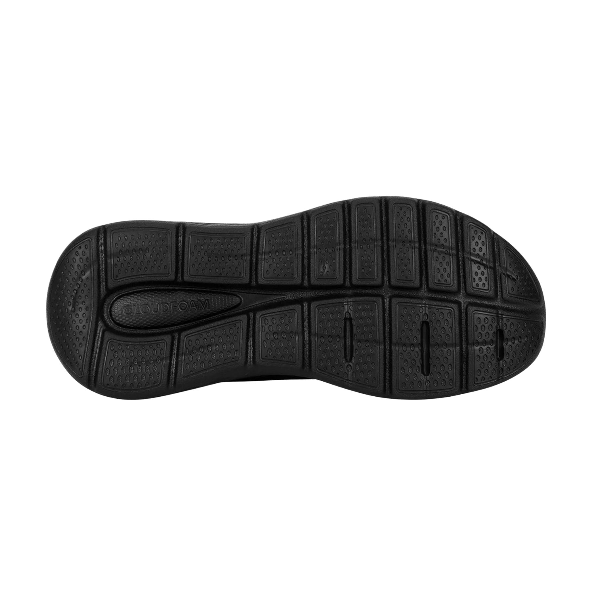 Sneakers Donna Nera, con tomaia traspirante, modello Cloudfoam Comfy