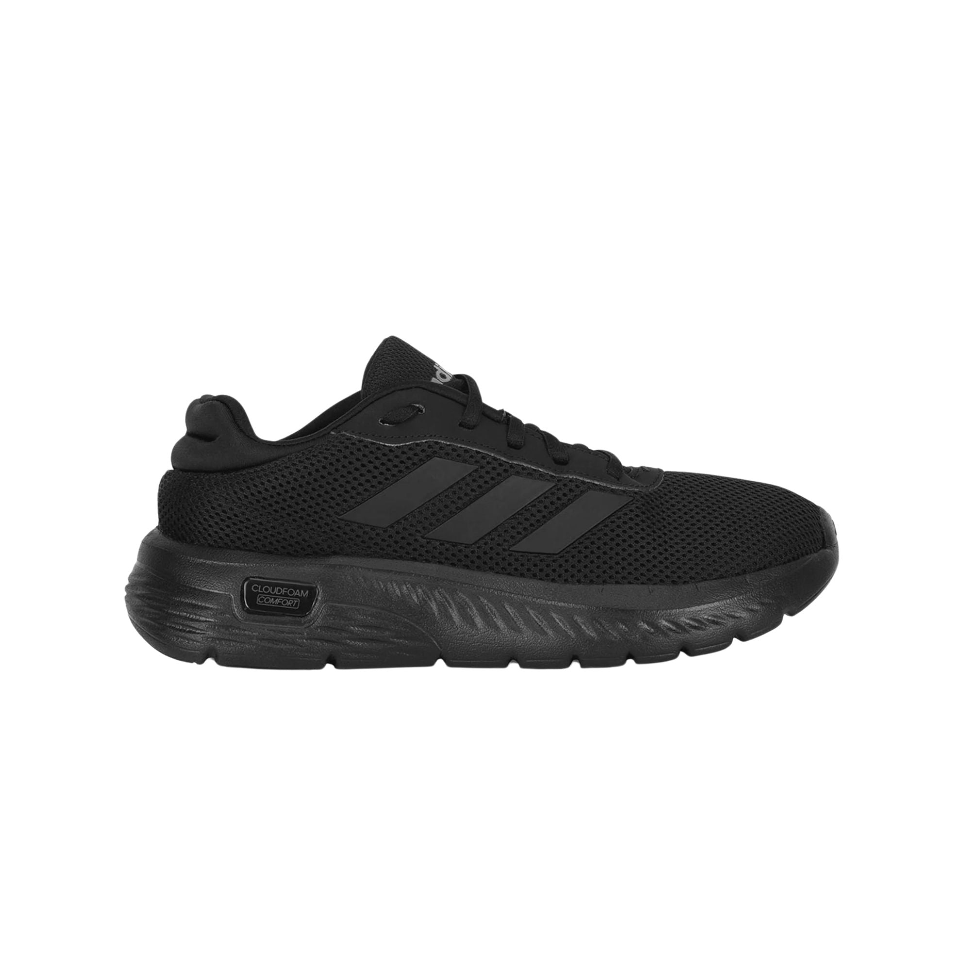 Sneakers Donna Nera, con tomaia traspirante, modello Cloudfoam Comfy