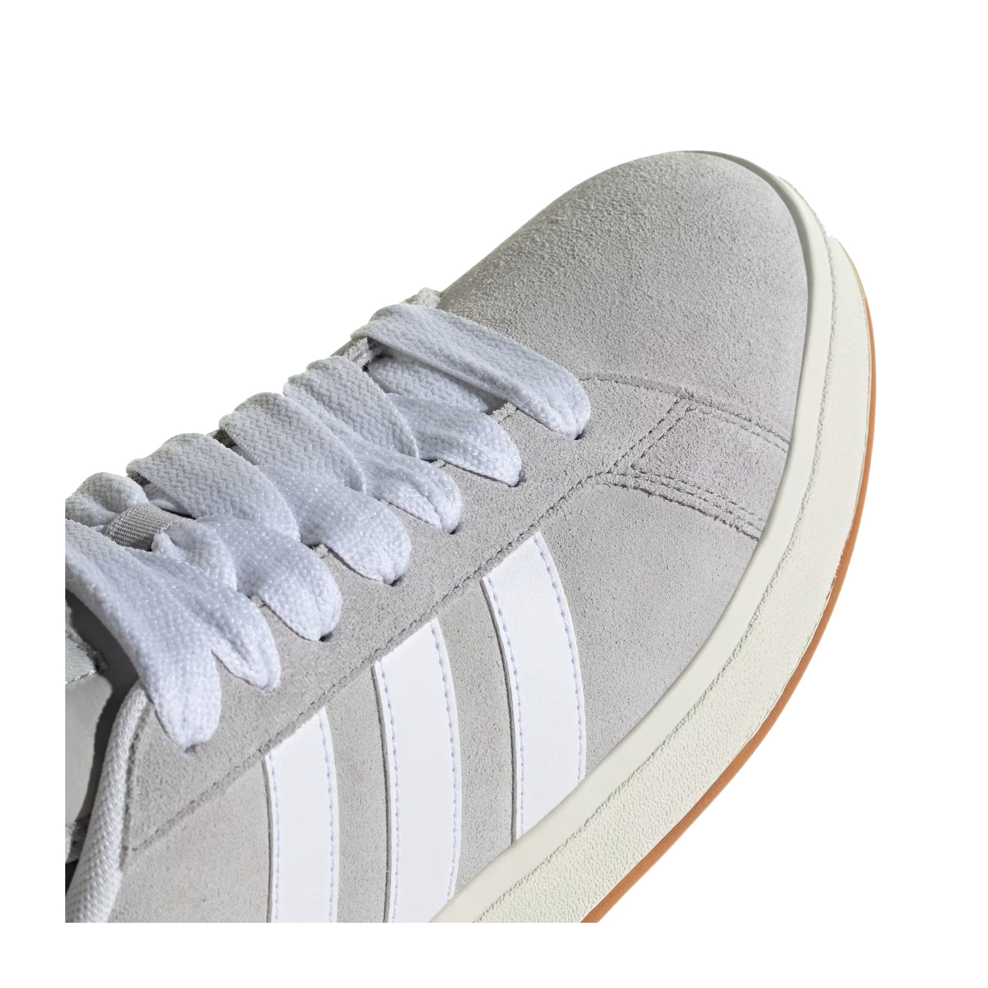 Sneakers Uomo Grand Court Base 00s, con tomaia in pelle e tre strisce iconiche laterali