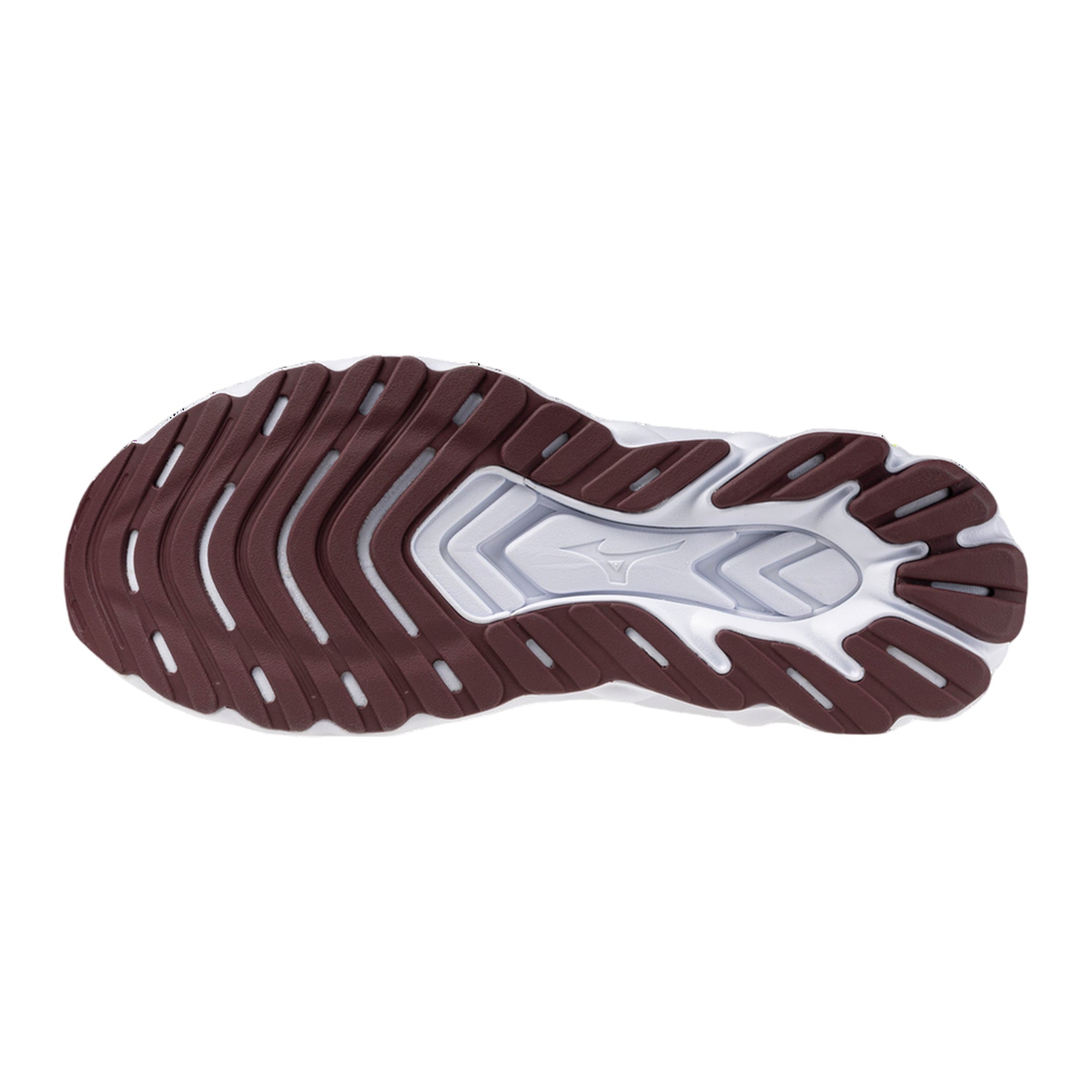 Scarpa uomo da Running Wave Skyrise 7 Bianca con dettagli verdi suola