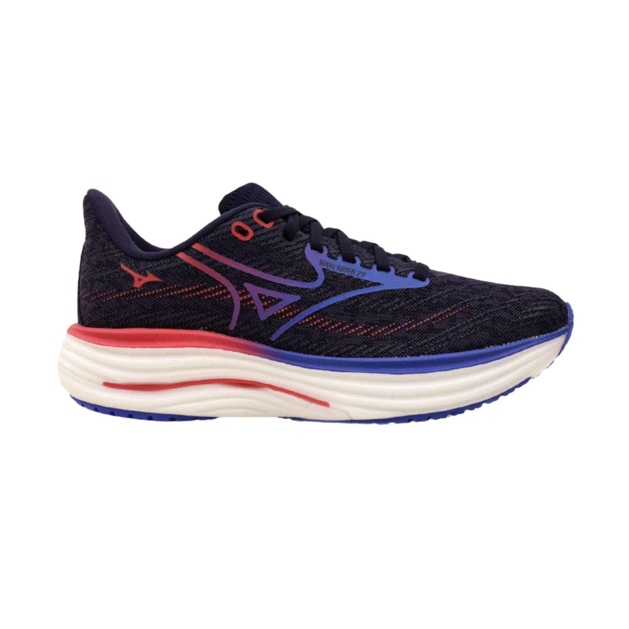 Scarpa Running Donna Rider 29 Wos Nero/Blu/Rosso