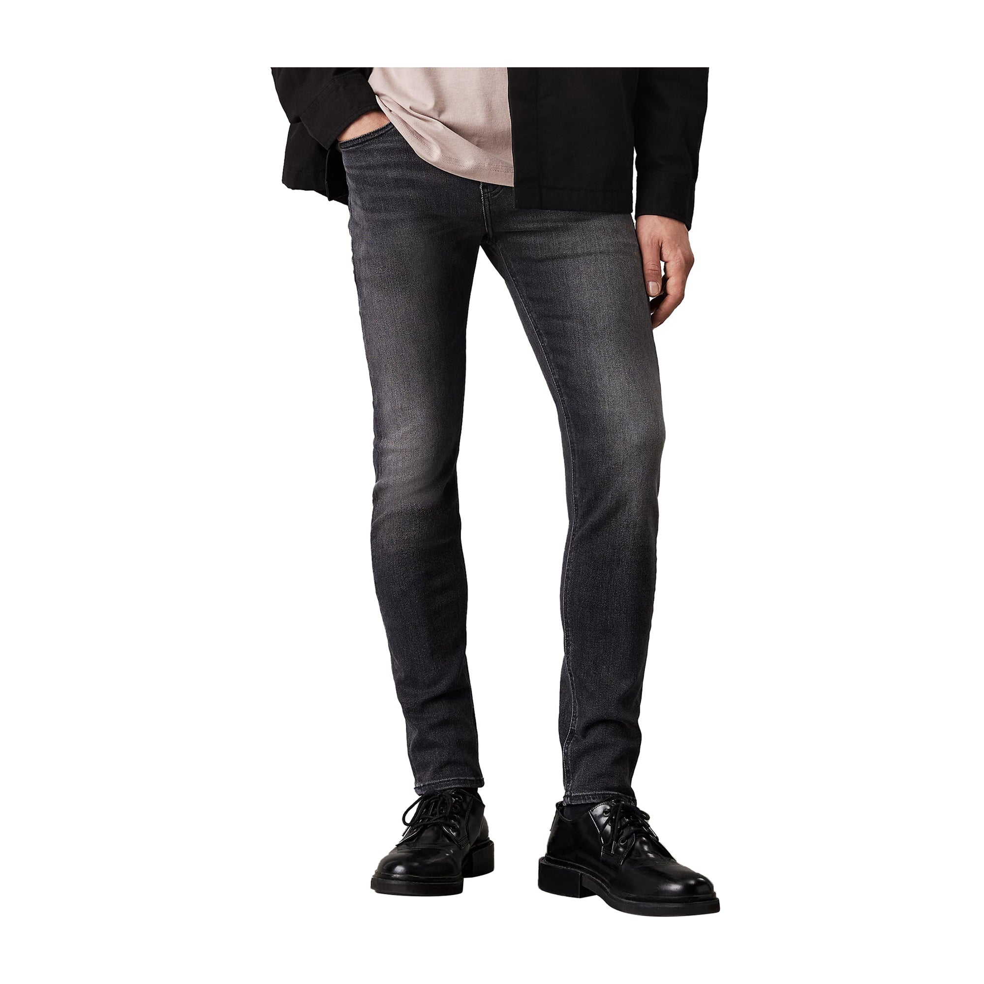 Jeans Uomo skinny fit Calvin Klein Denim Black