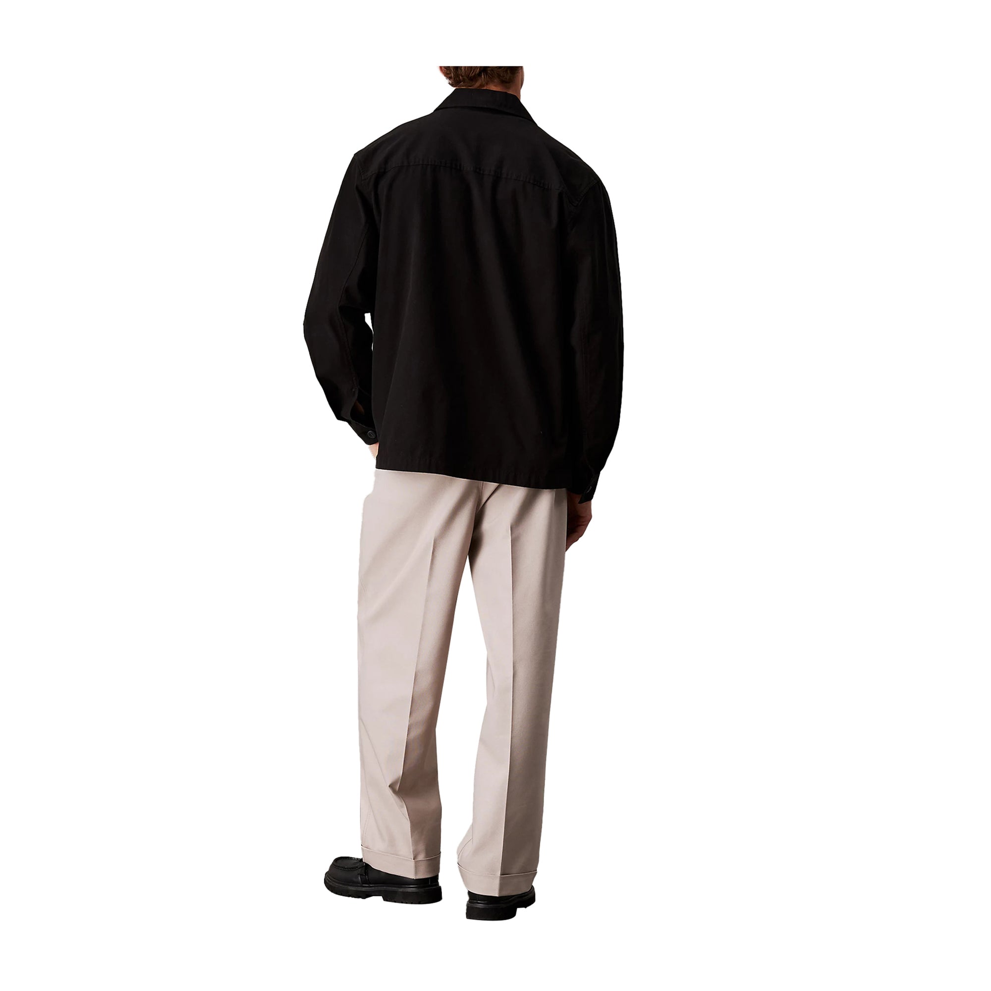 Giacca Camicia Uomo Calvin Klein Over