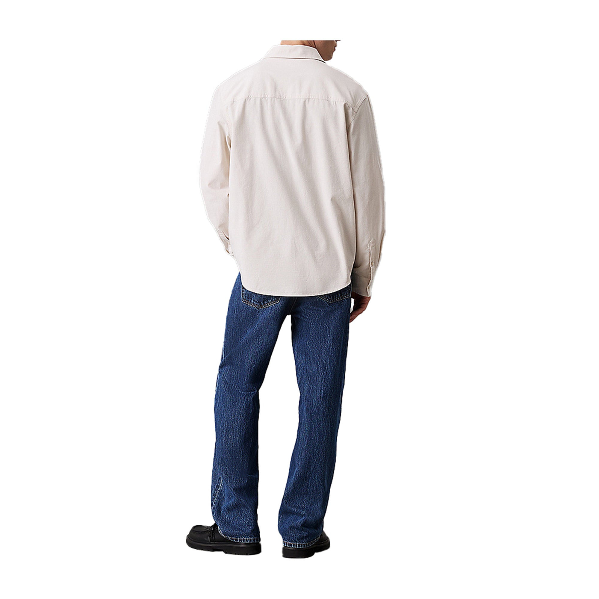 Camicia Uomo in chambray di cotone Relaxed