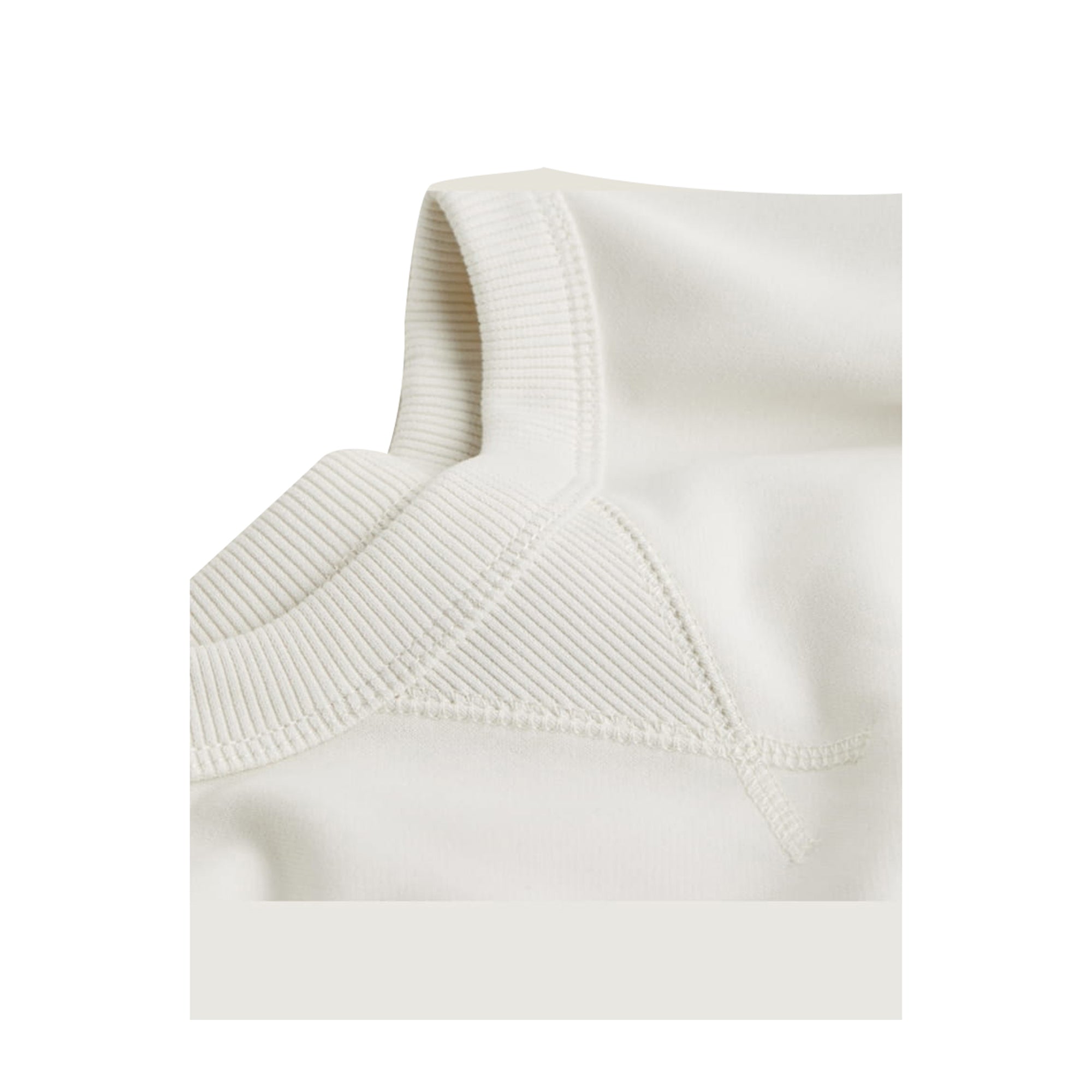 Felpa Uomo Crew Neck Bianca