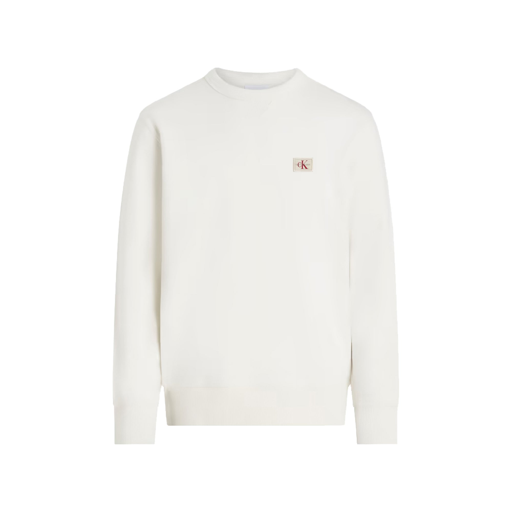 Felpa Uomo Crew Neck Bianca