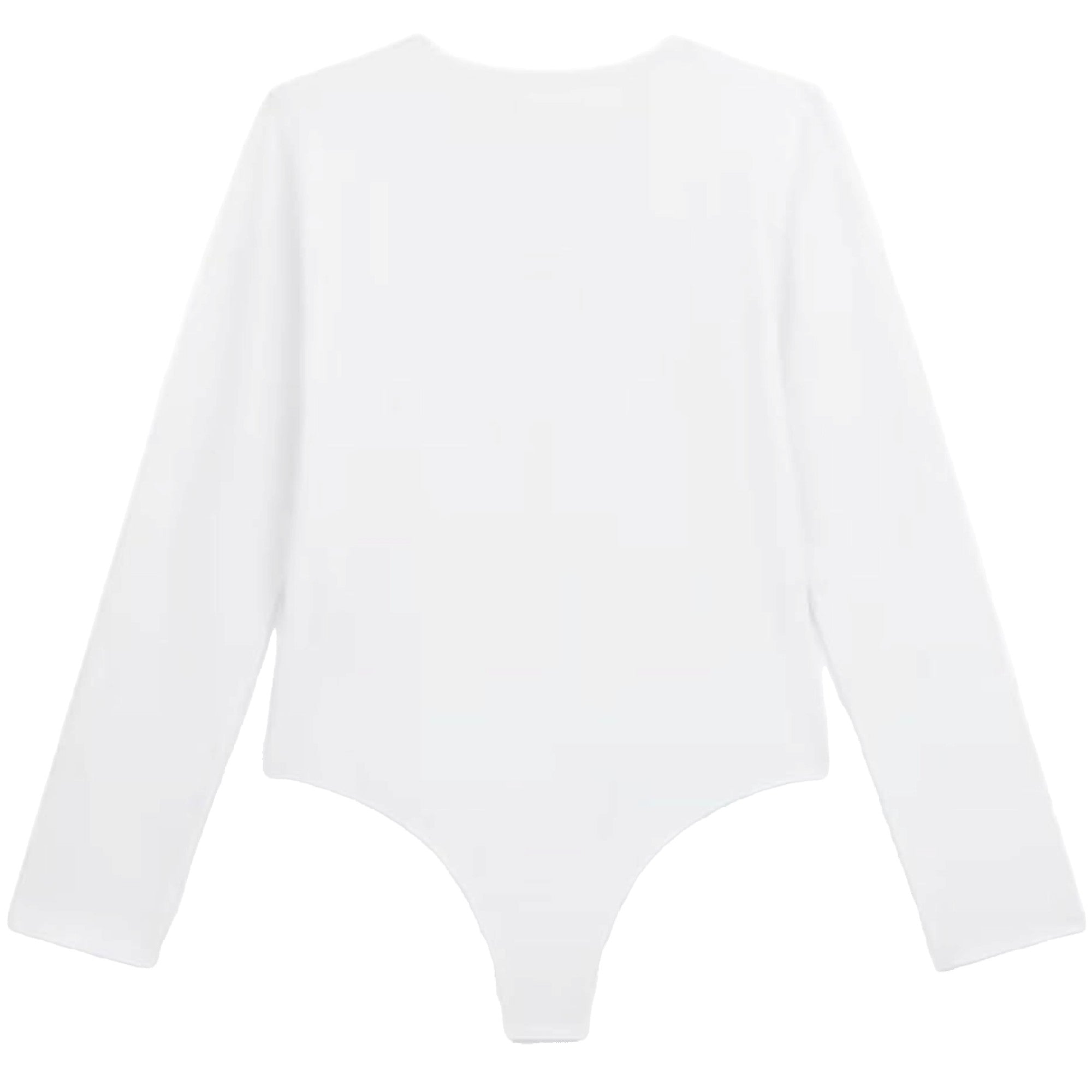 Body Bambina a manica lunga Bianco retro