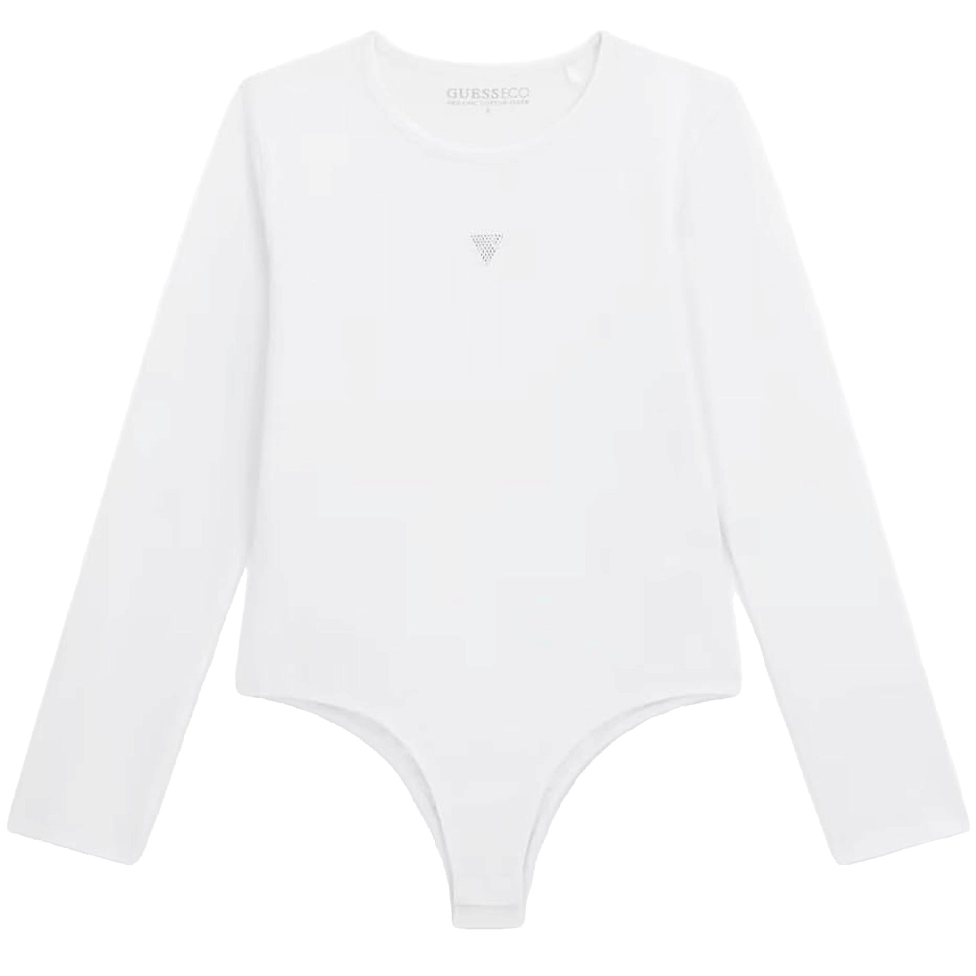 Body Bambina a manica lunga Bianco