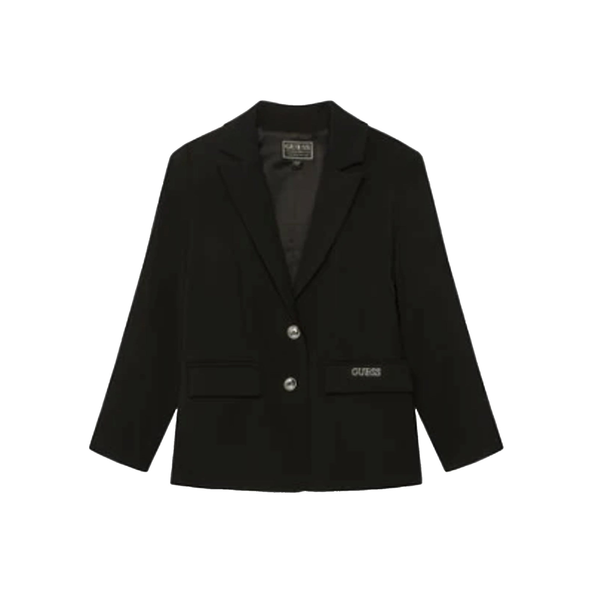Blazer Bambina con bottoni sui polsi Nero