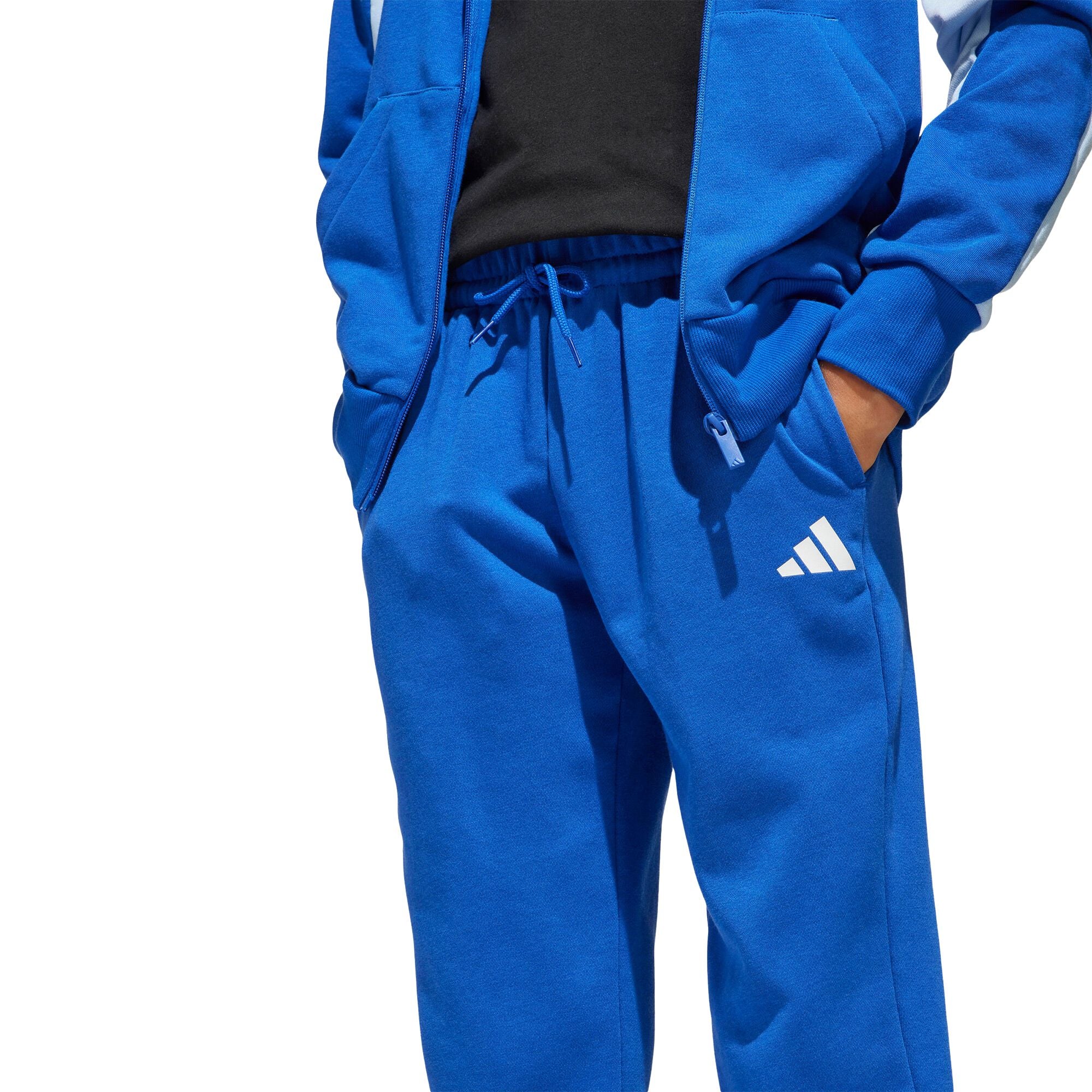 Tuta Junior full zip e vita elasticizzata con coulisse