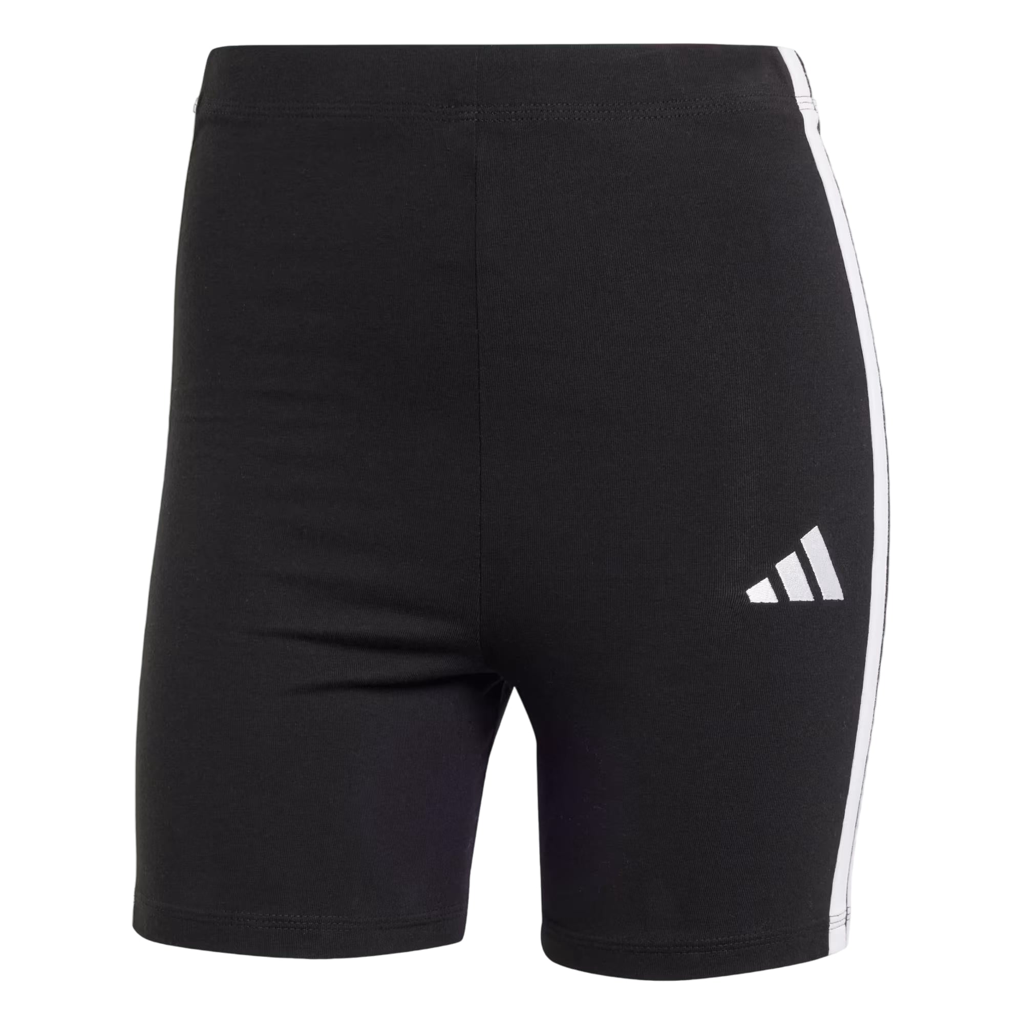 Pantalone Donna Short High Waisted Biker Adidas Noi Sport