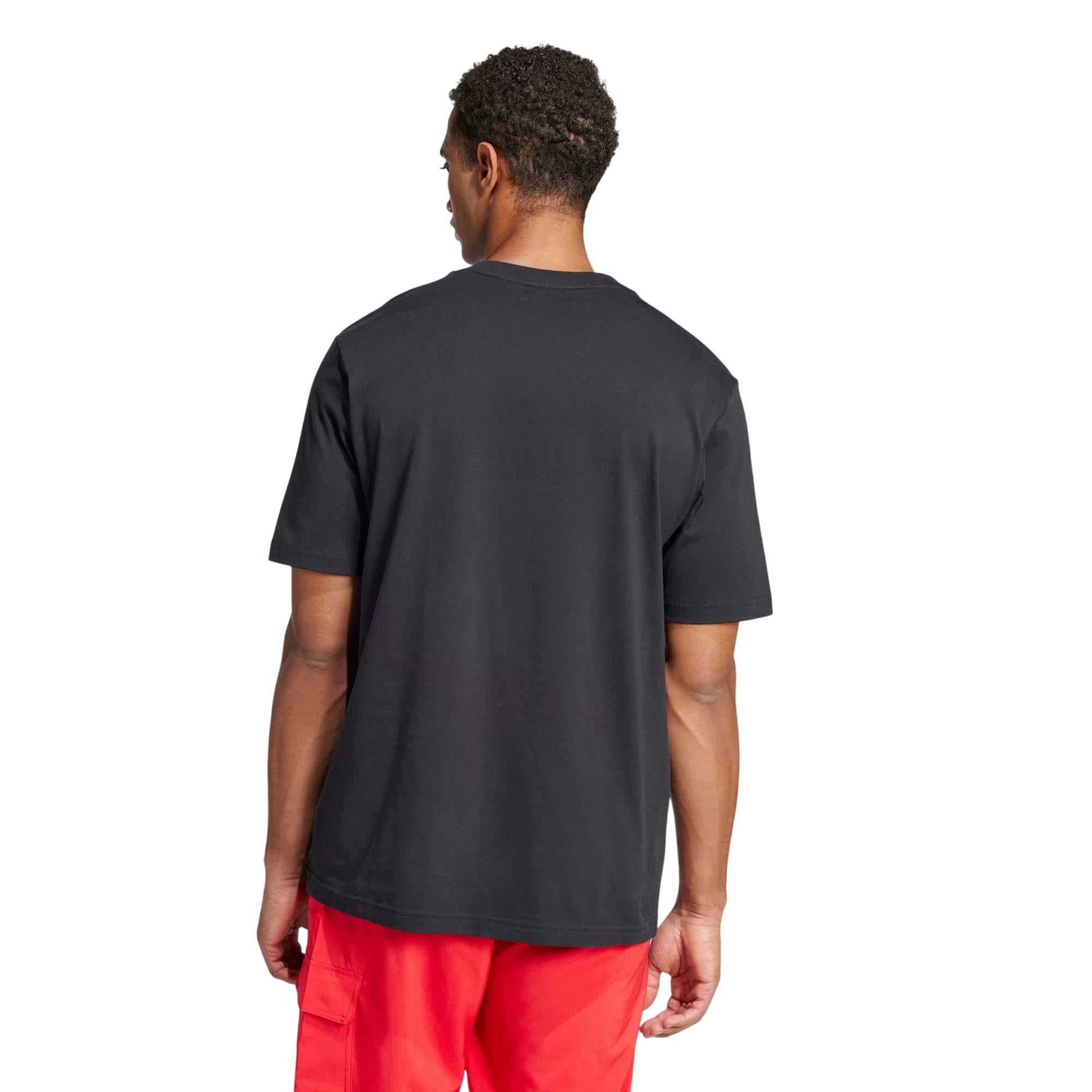 T-shirt Uomo Essentials Linear Single a maniche corte, con scollatura girocollo