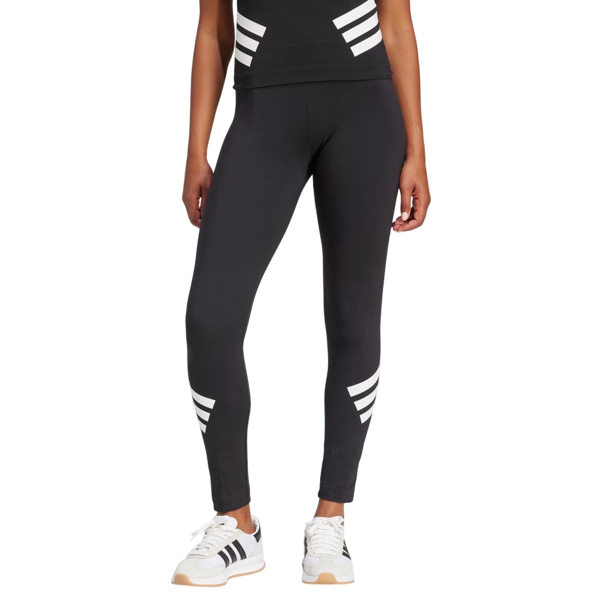 Leggings Donna nero Future Icons 3Stripes