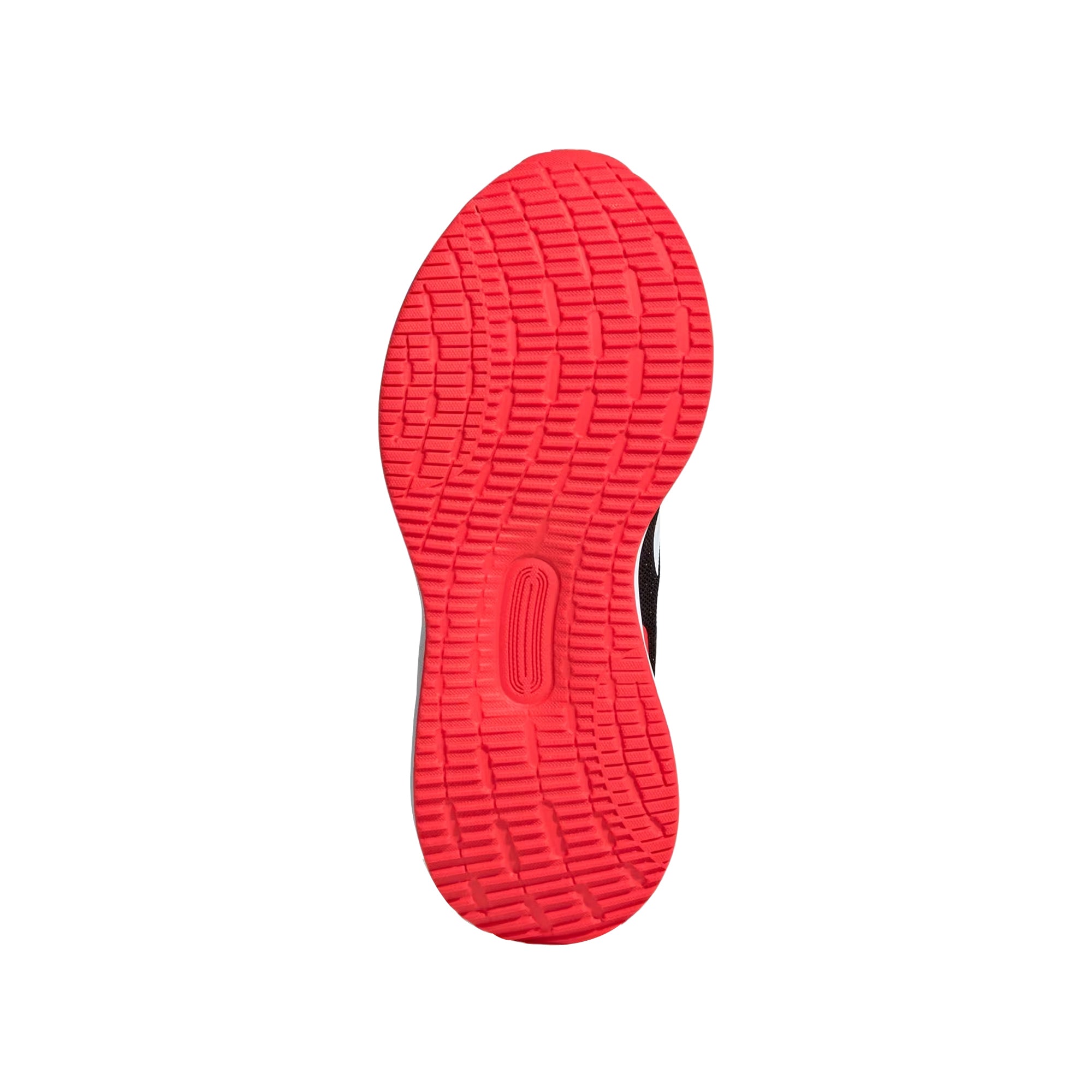 Sneakers Junior Runfalcon Nero e Rosso suola