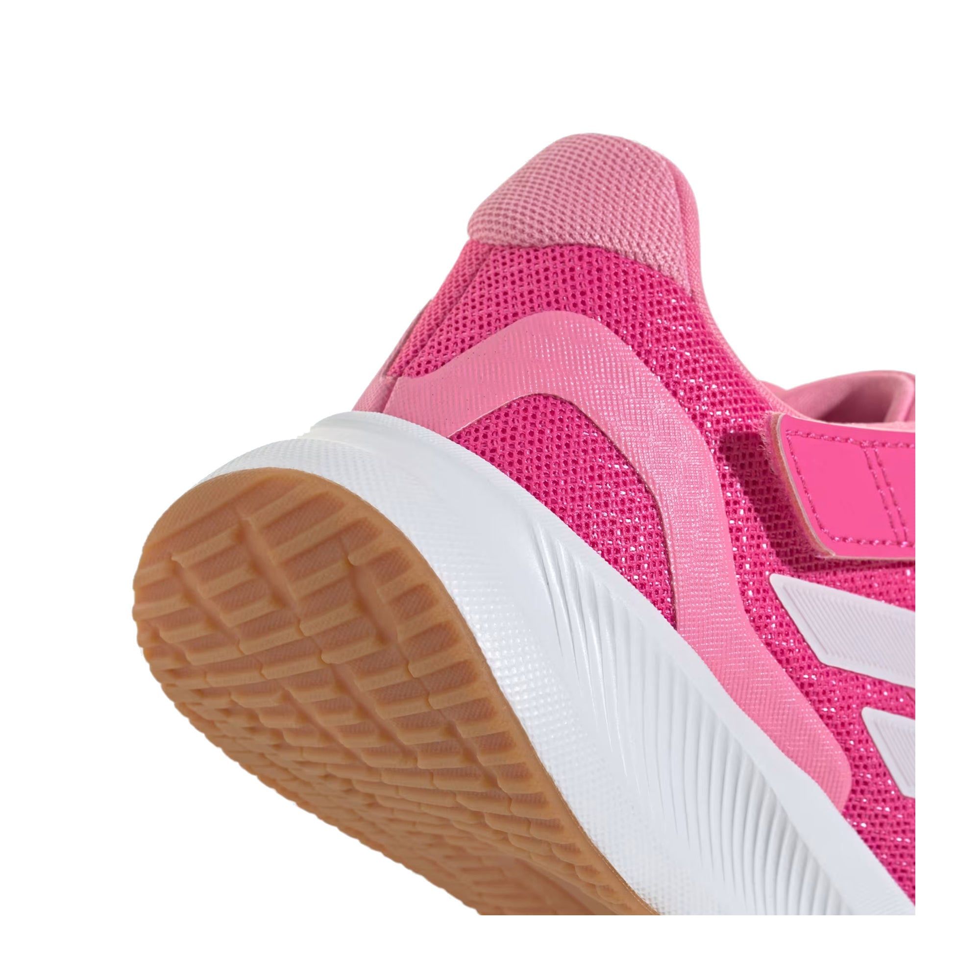 Sneakers Junior Runfalcon Rosa e Bianco dettaglio