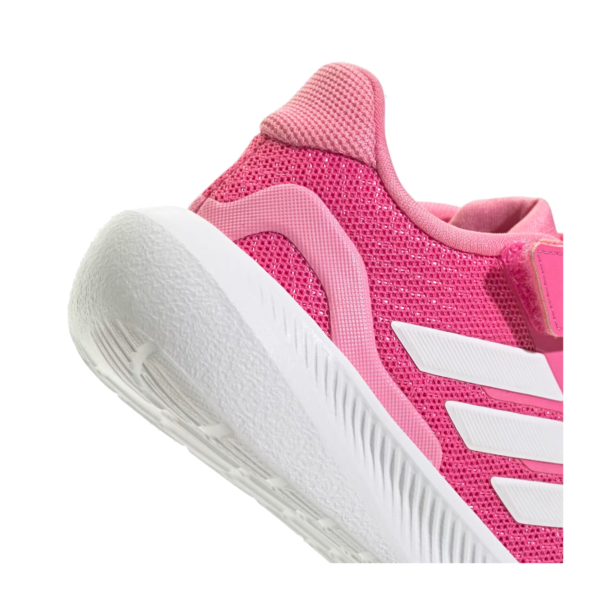 Sneakers Bambina Runfalcon Rosa e Bianco dettagli