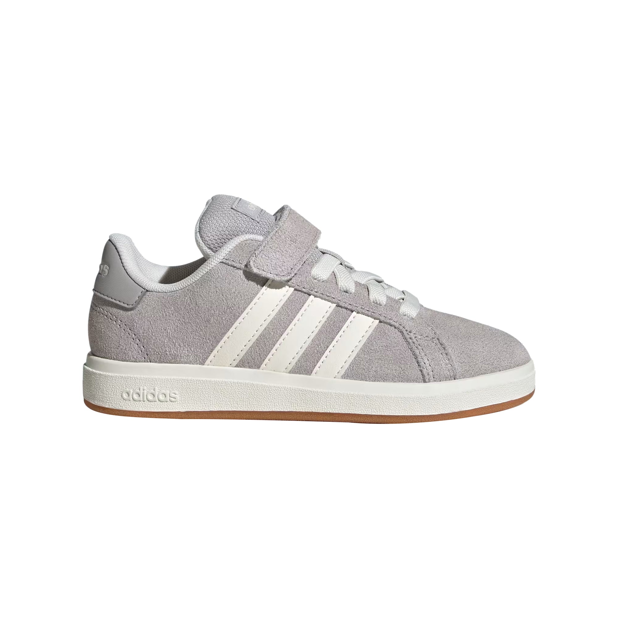 Sneakers Junior Grand Court con strappo Grigio