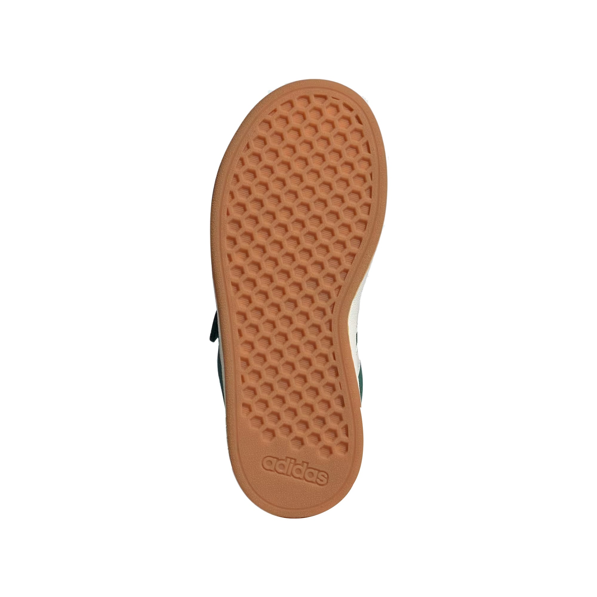 Sneakers Junior Grand Court con strappo Verde suola