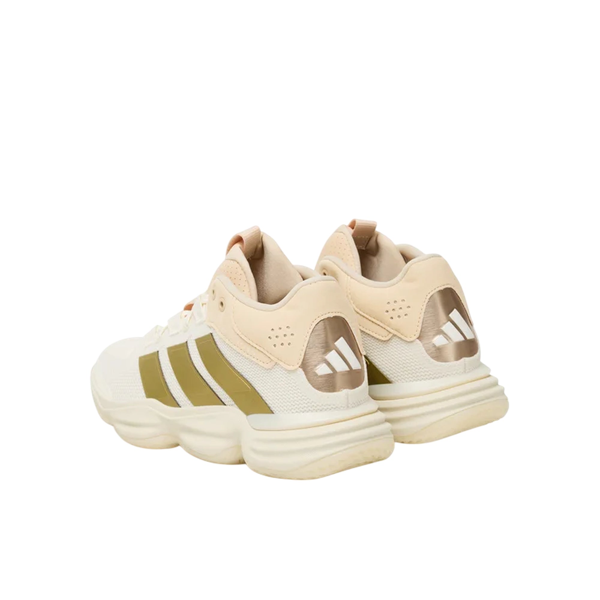 Sneakers Junior Court Stabil traspirante, con iconiche 3-Stripes Oro