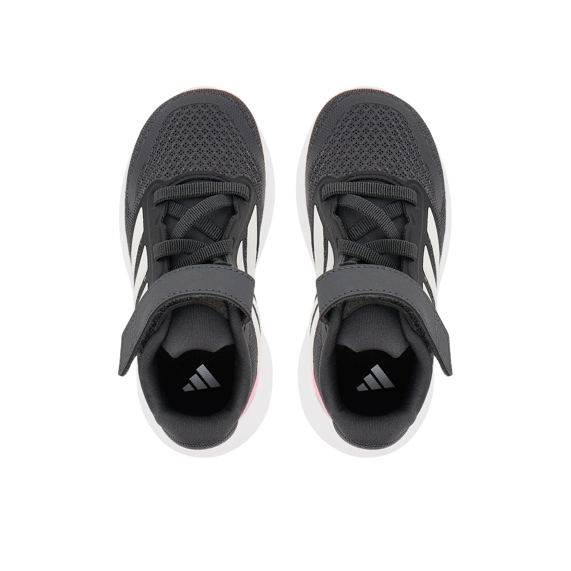 Scarpa Junior con iconiche 3 stripes Bianche e tomaia in mesh leggero