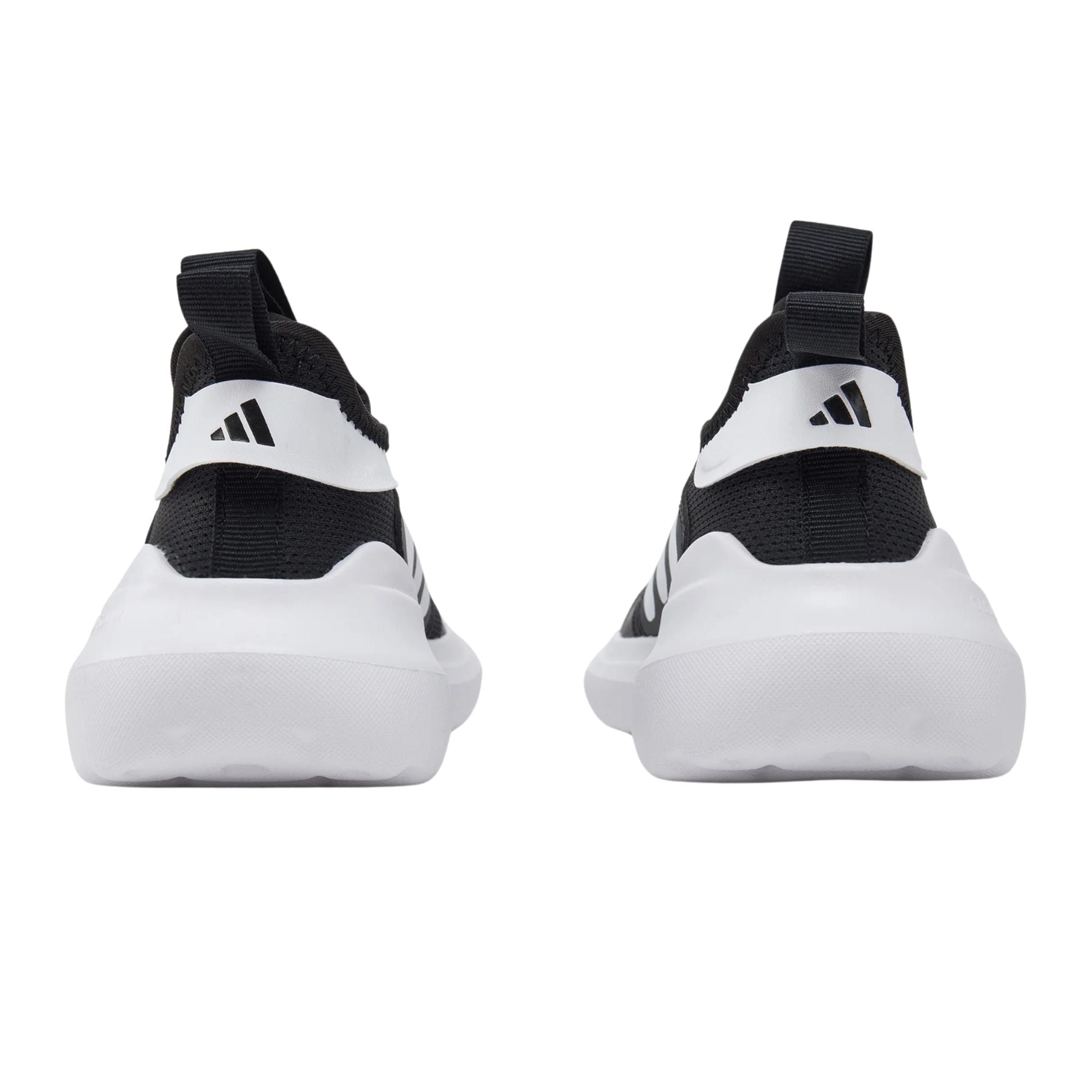 Sneakers Junior Nera, con iconici dettagli laterali e tomaia in tessuto