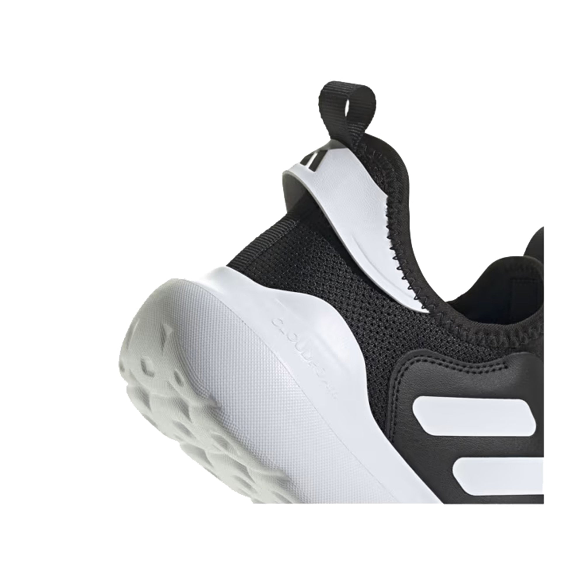 Sneakers Junior Tensaur Comfort Nero dettaglio retro