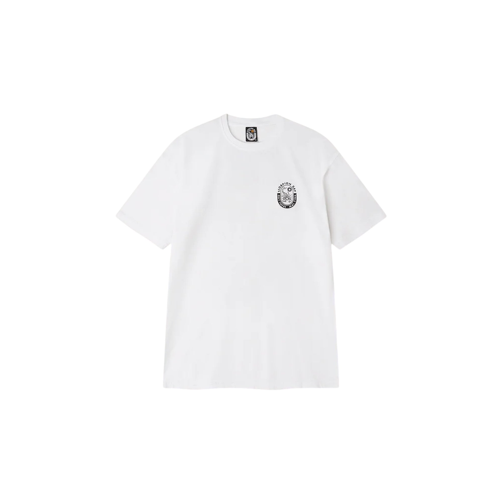 T-shirt stampata Bambino "Scorpion Cartoon" Bianco