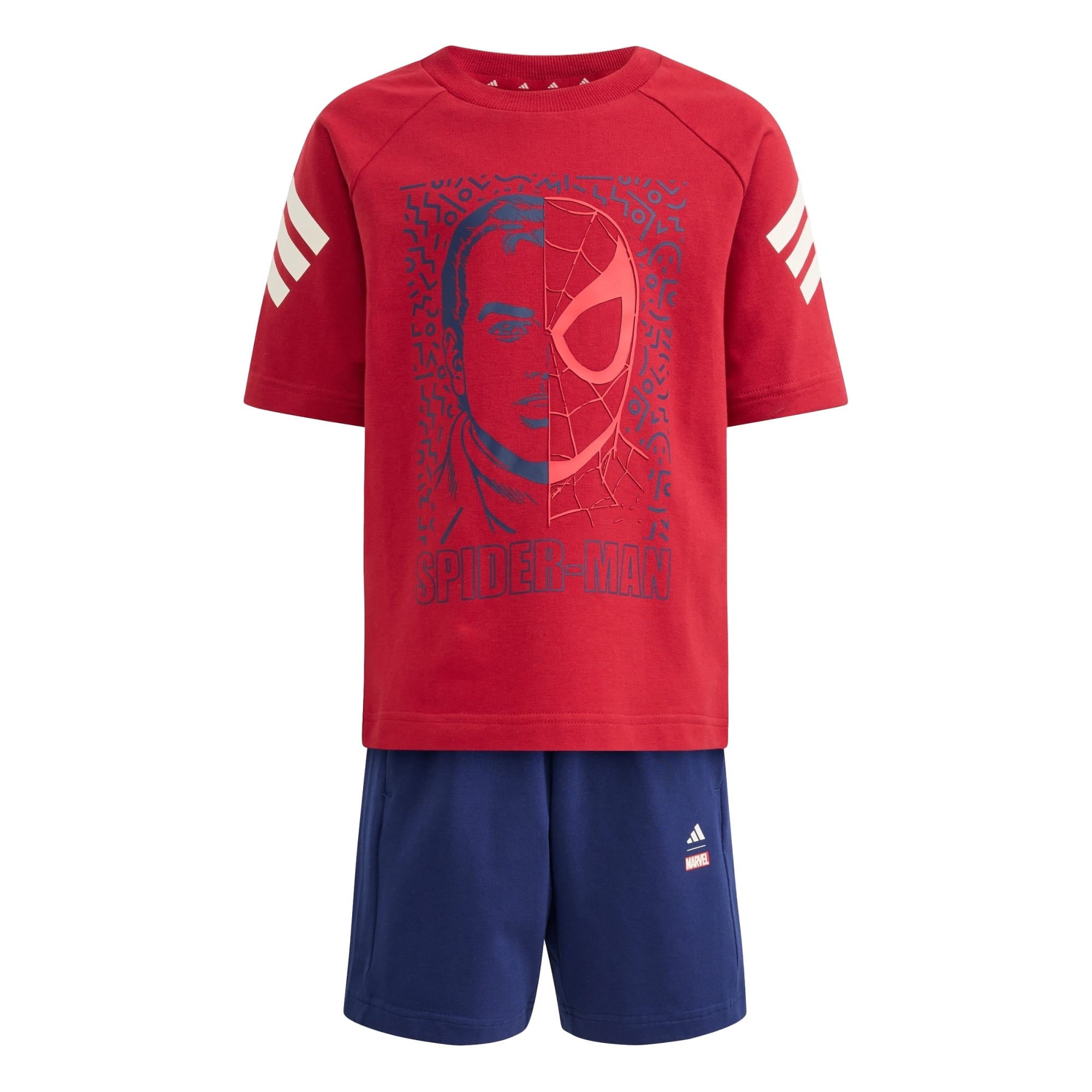 Completo sportivo Junior Marvel Spiderman Rosso/Blu