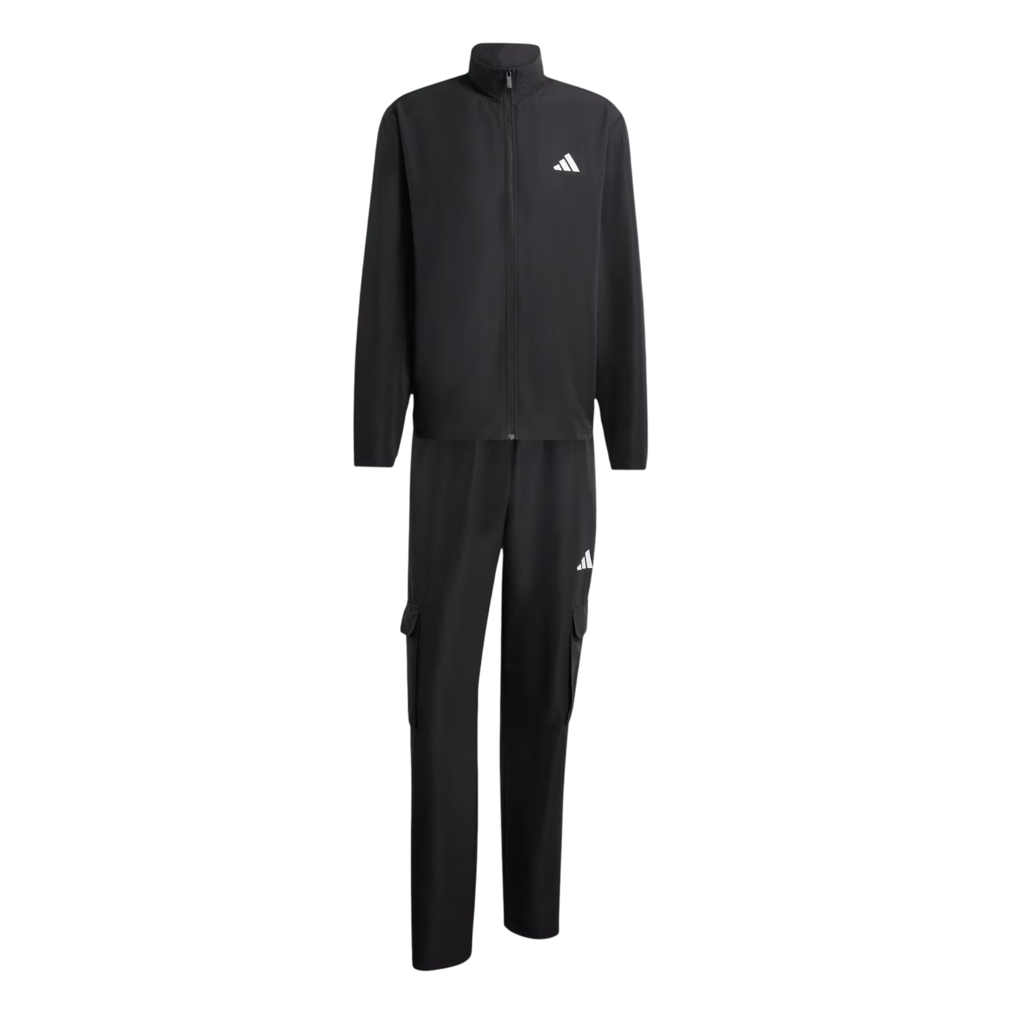 Tuta sportiva Nera Uomo in Woven Cargo