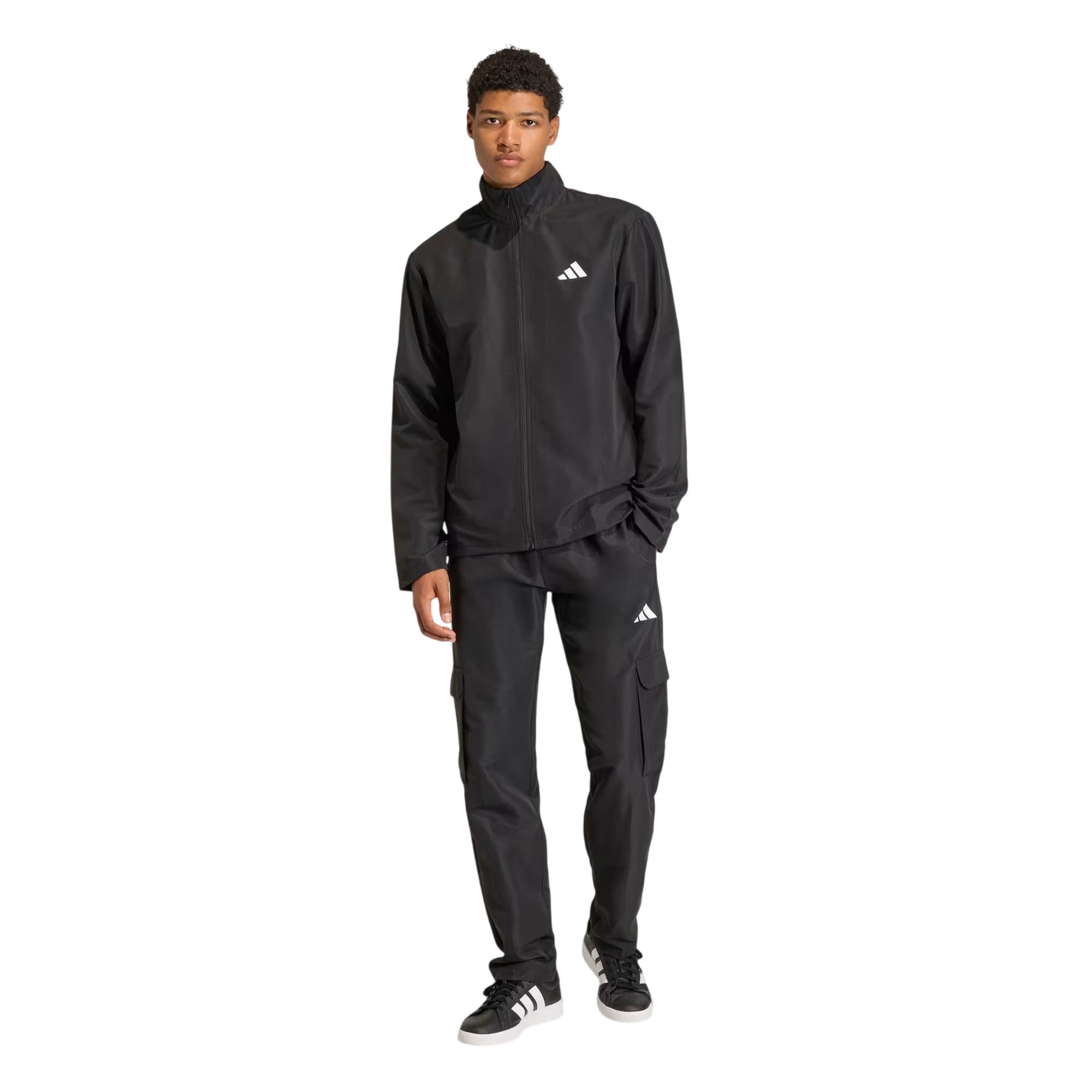 Tuta sportiva Nera Uomo in Woven Cargo