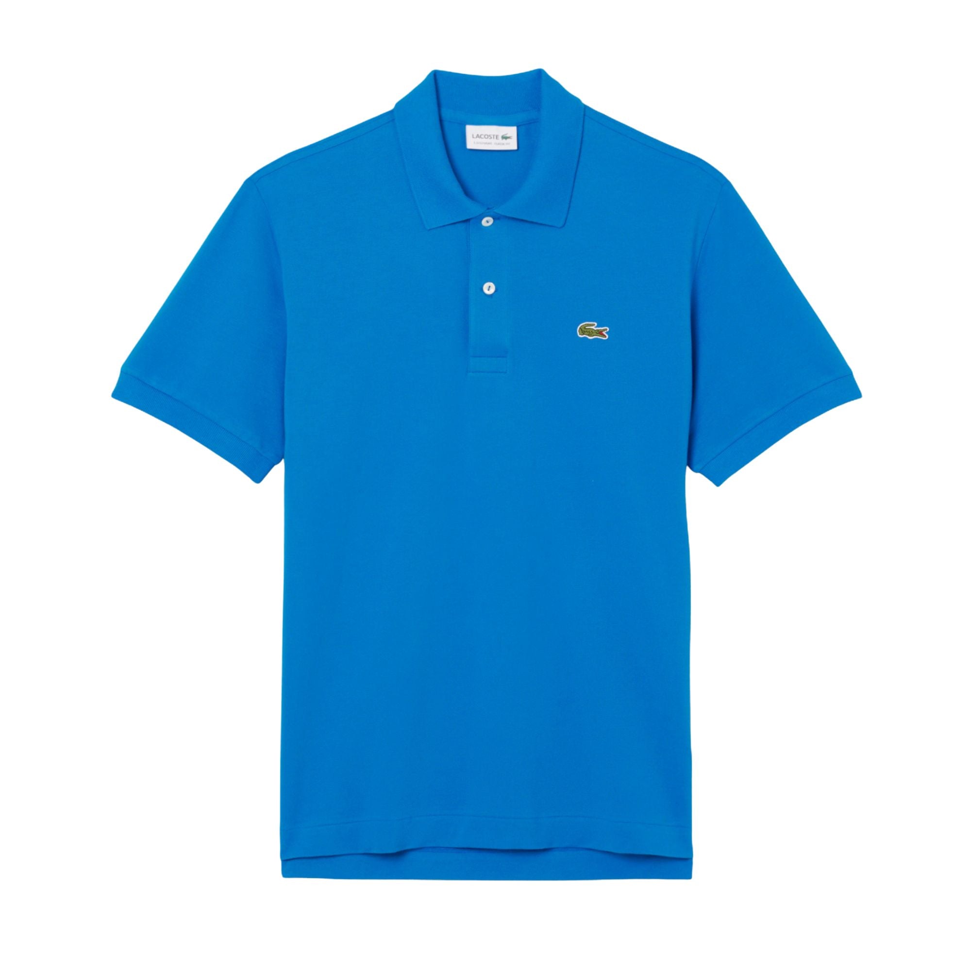 Polo Uomo modello L.12.12 Light, con bottoni in madreperla e maniche corte