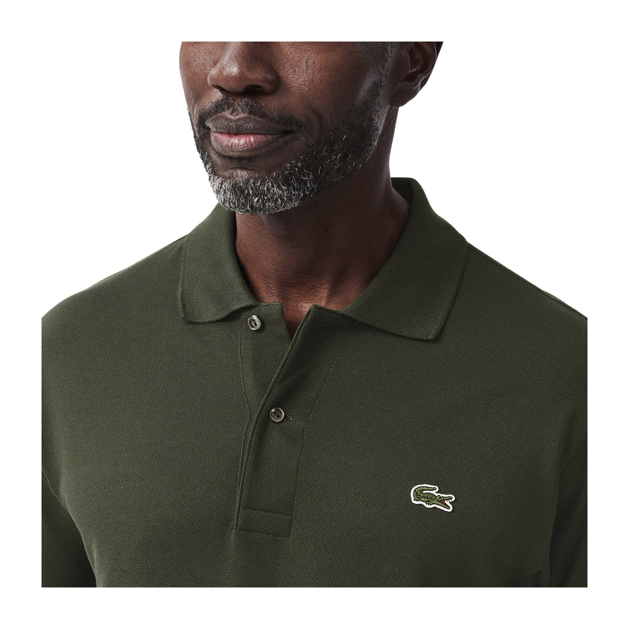 Polo Uomo in piqué L.12.12 Original Verde