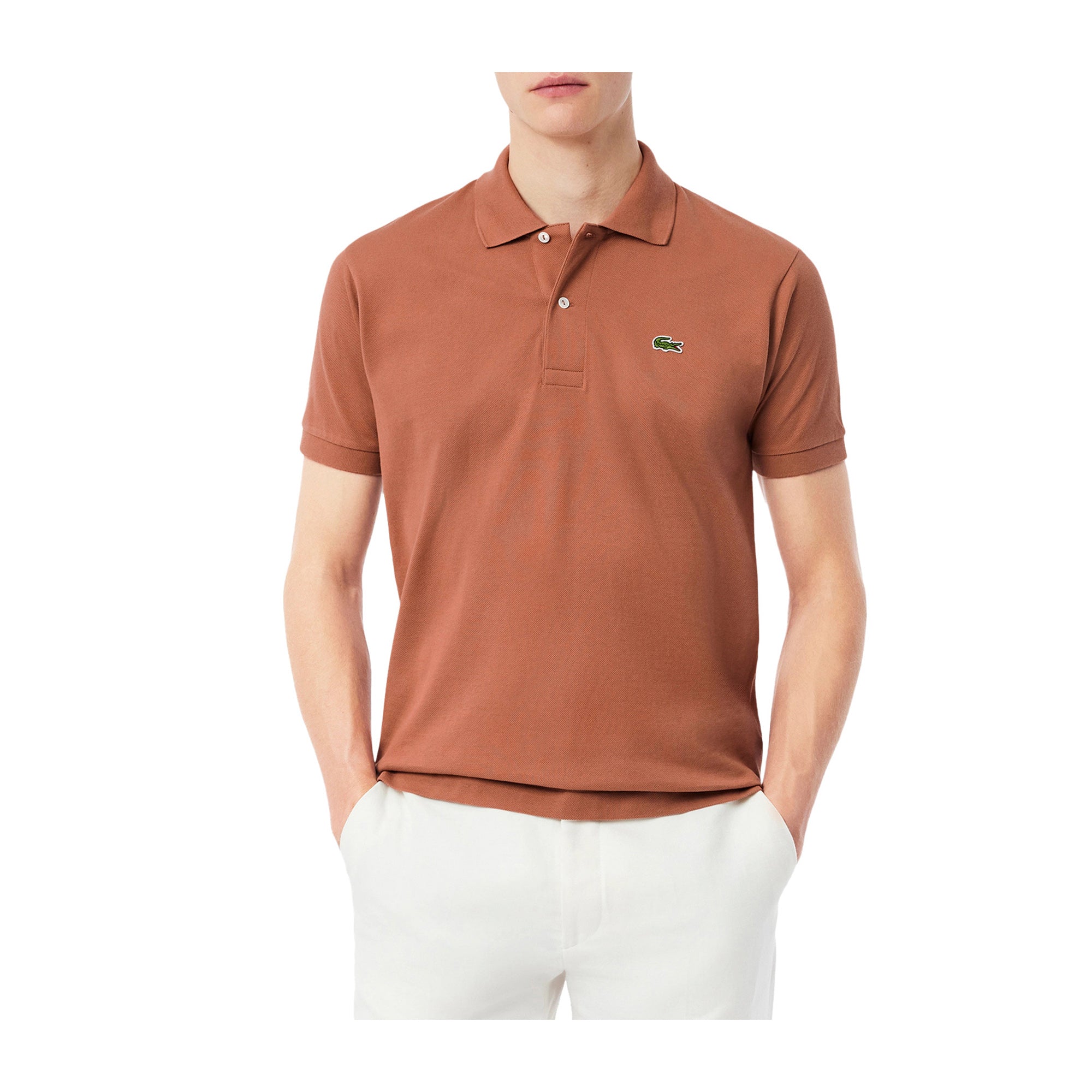 Polo Uomo in piqué L.12.12 Original Marrone