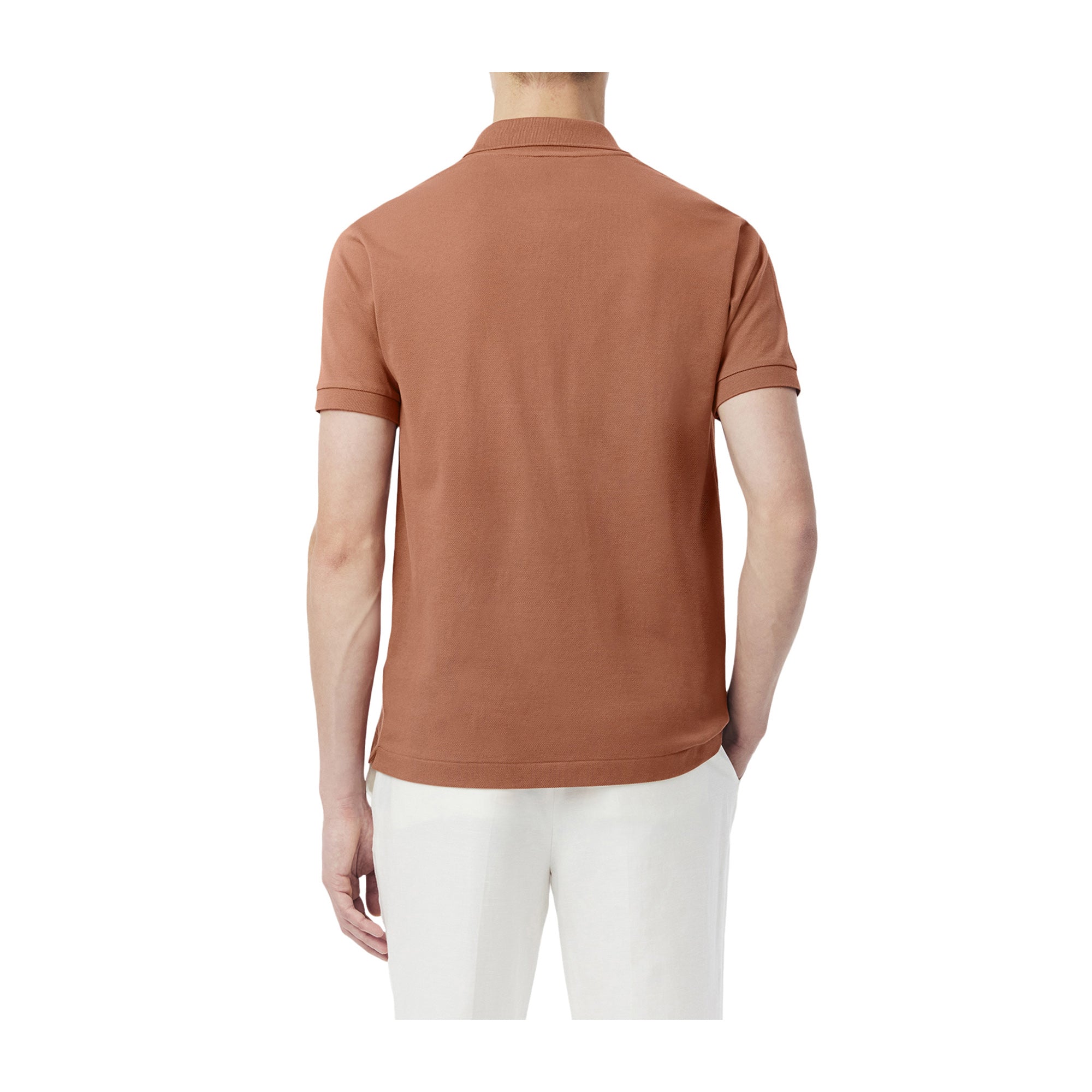 Polo Uomo in piqué L.12.12 Original Marrone